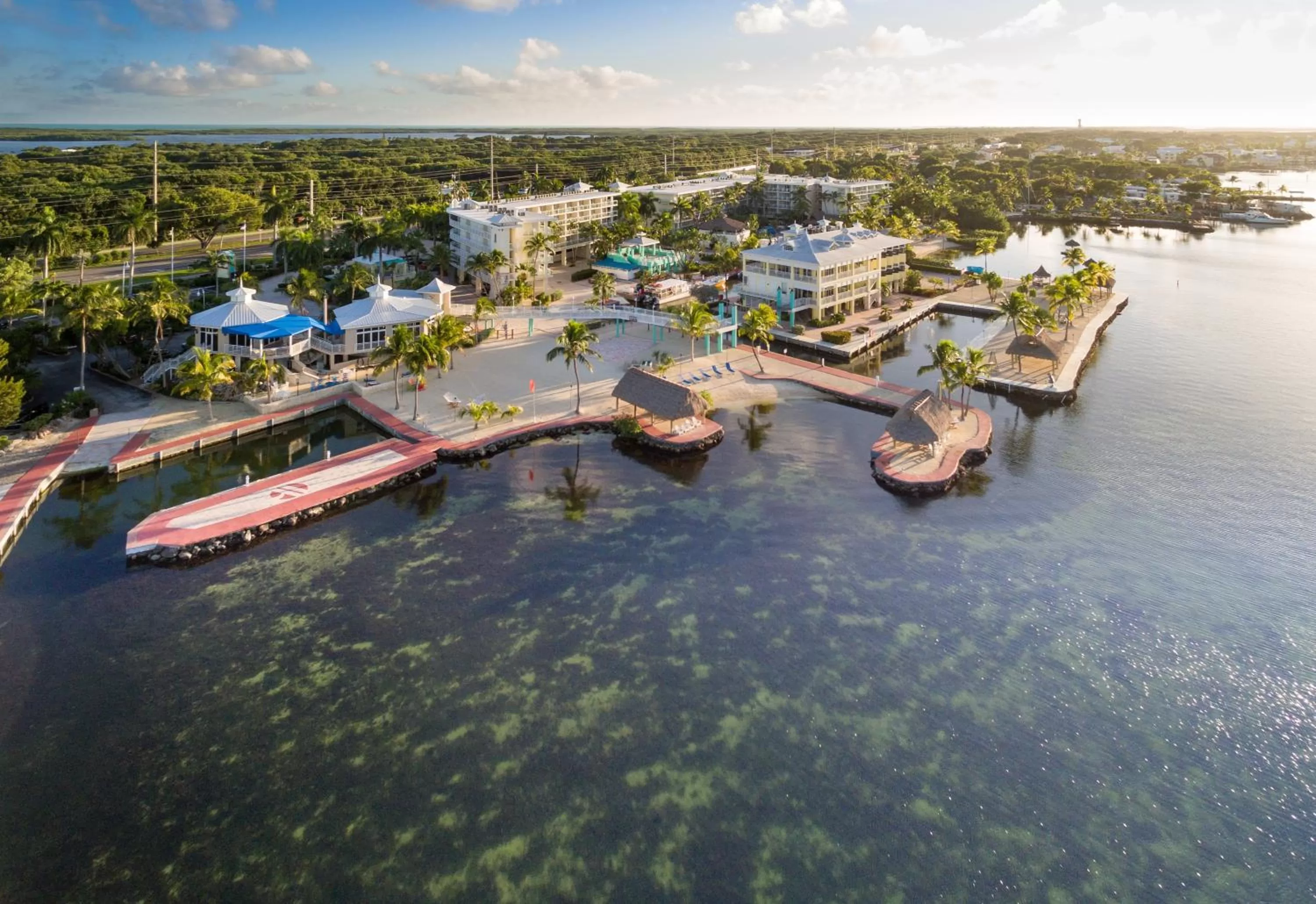 Bird's eye view in Reefhouse Resort and Marina