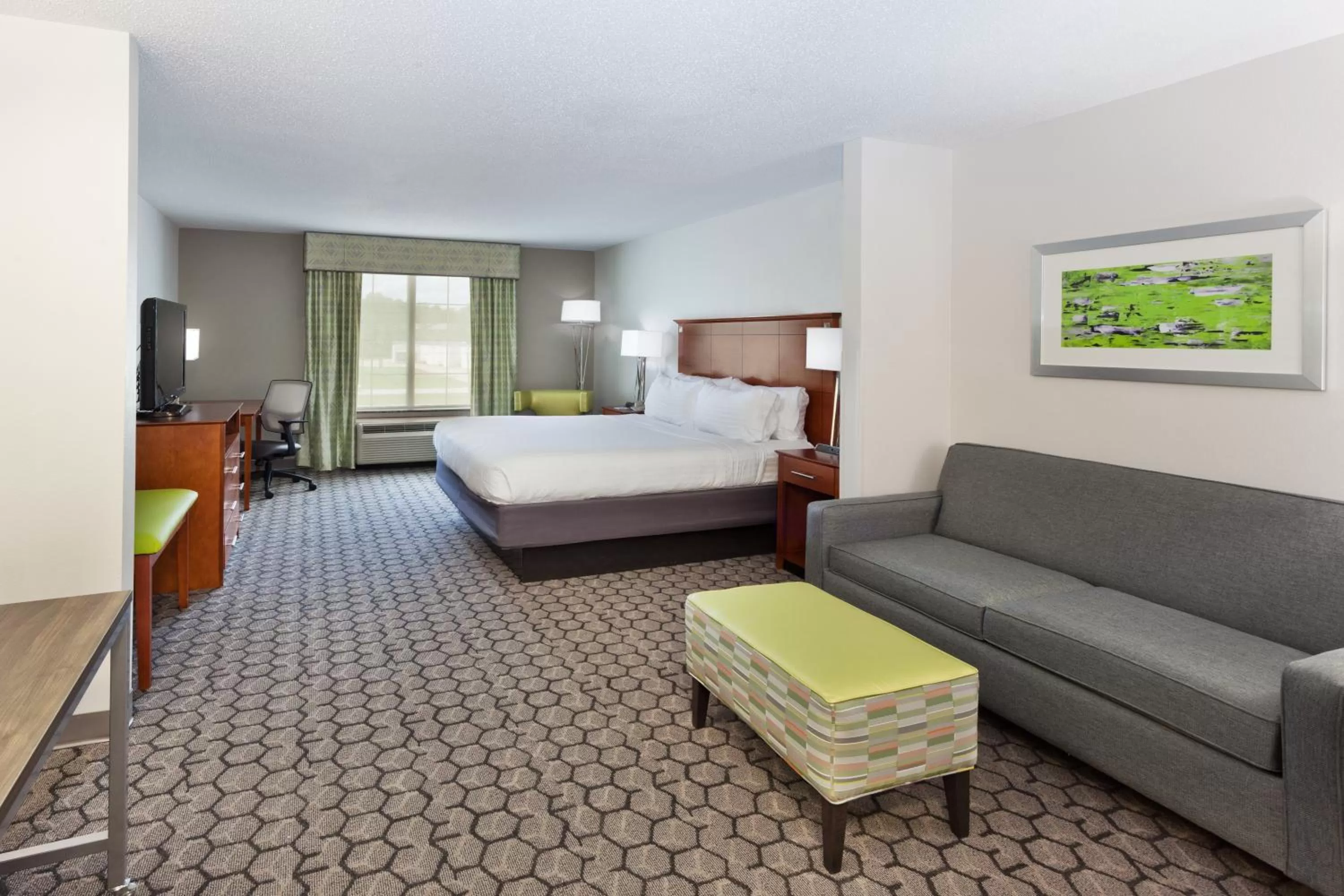 Photo of the whole room, Bed in Holiday Inn Express Phenix City-Fort Benning by IHG