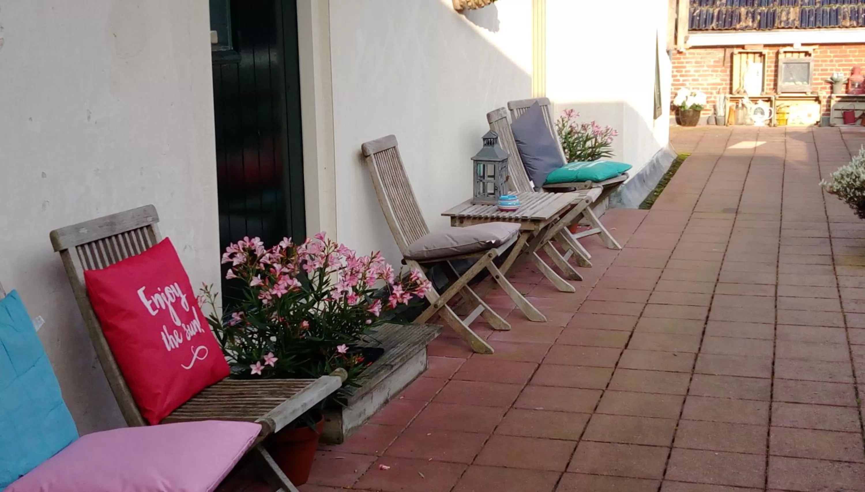 Balcony/Terrace in Logement 'De witte klok'
