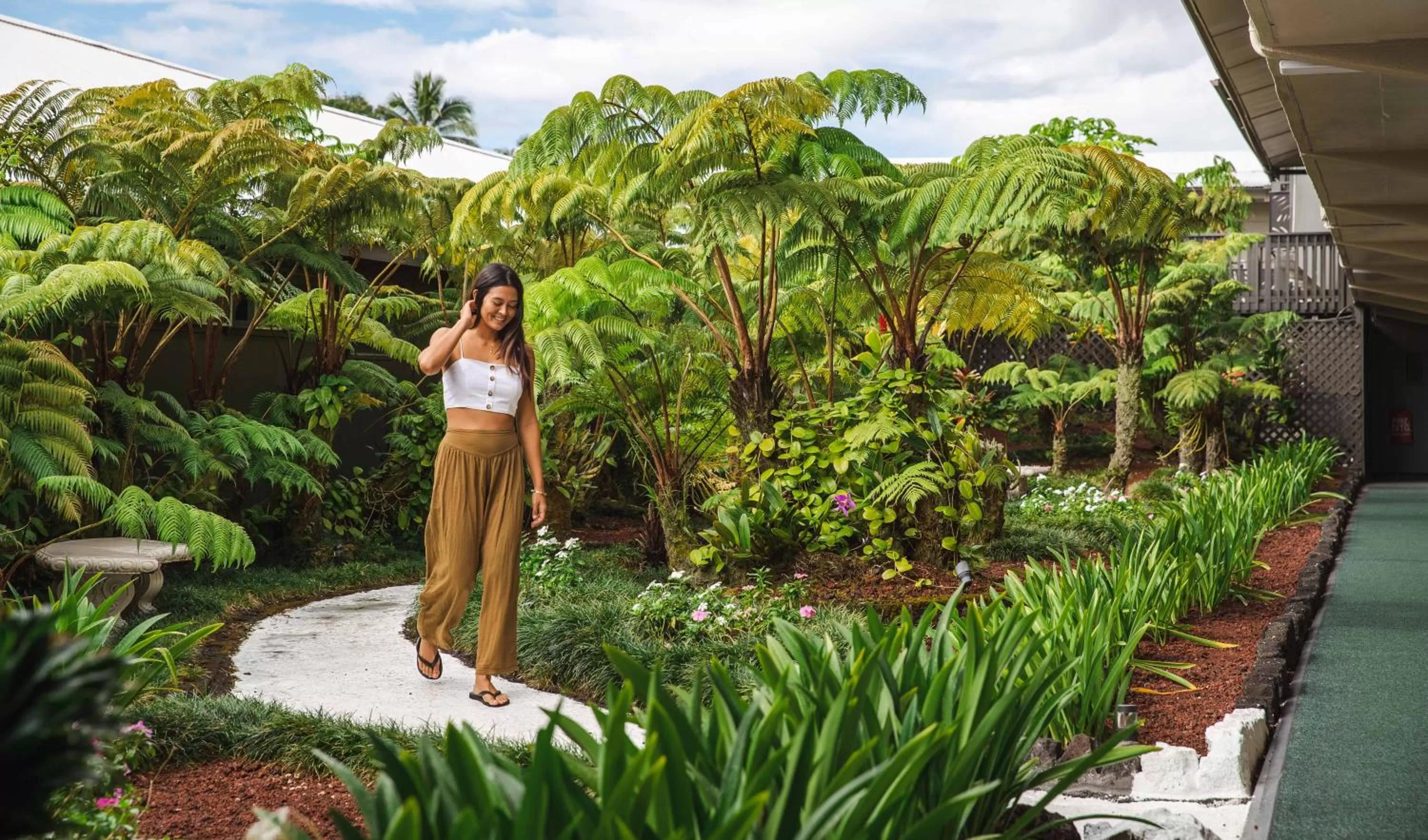 Garden in SCP Hilo Hotel