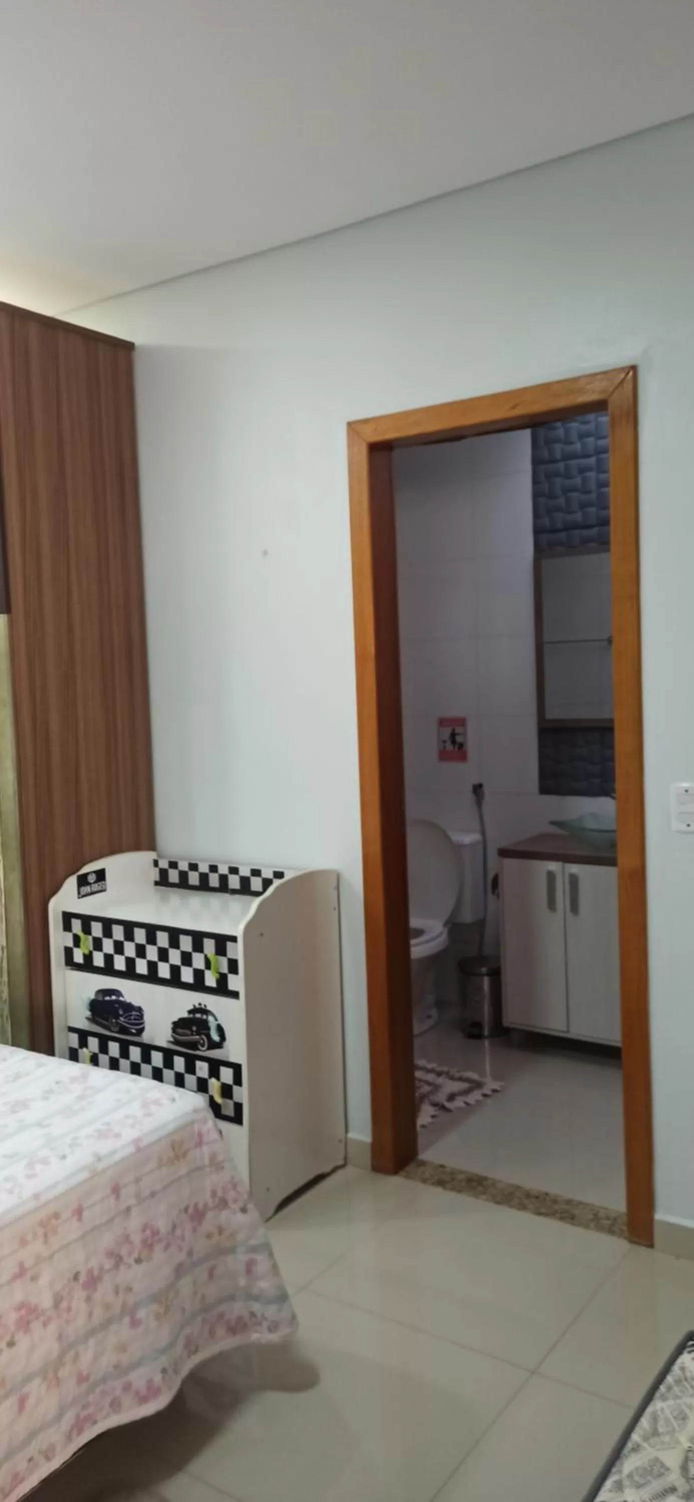 Bed in Pousada Bom Sono