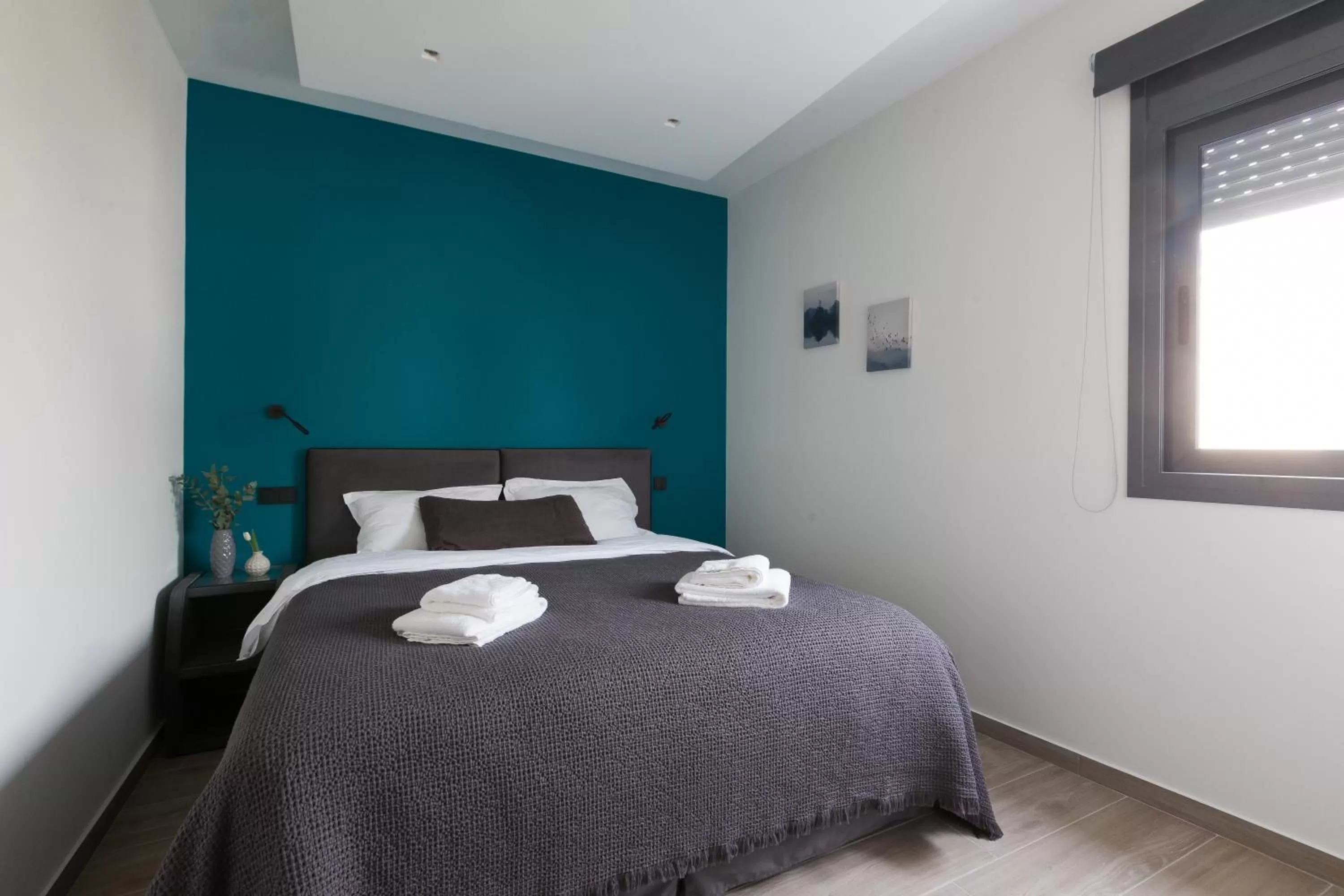 Bed in Athenian Central Apartments