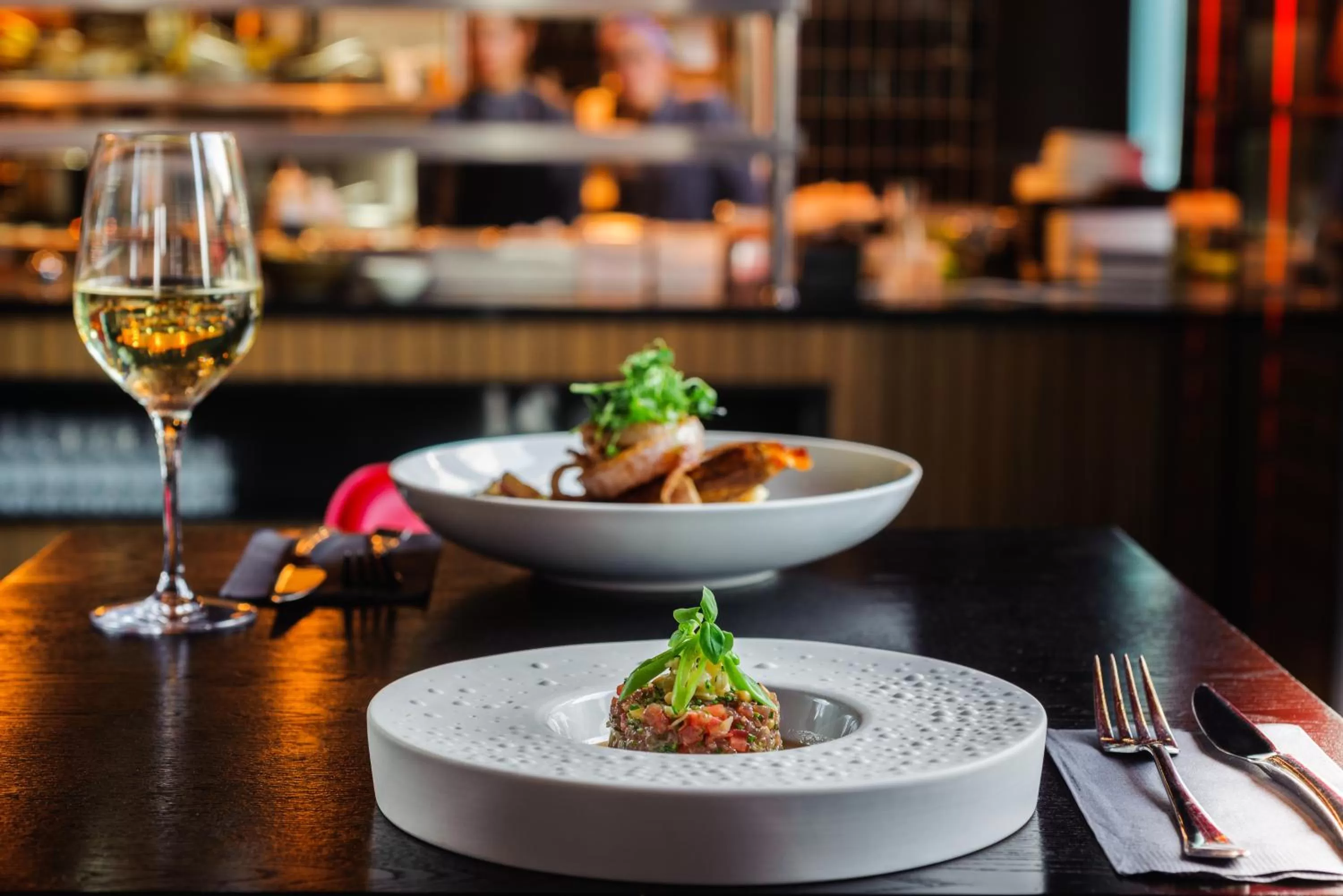 Food close-up in NYX Tel Aviv