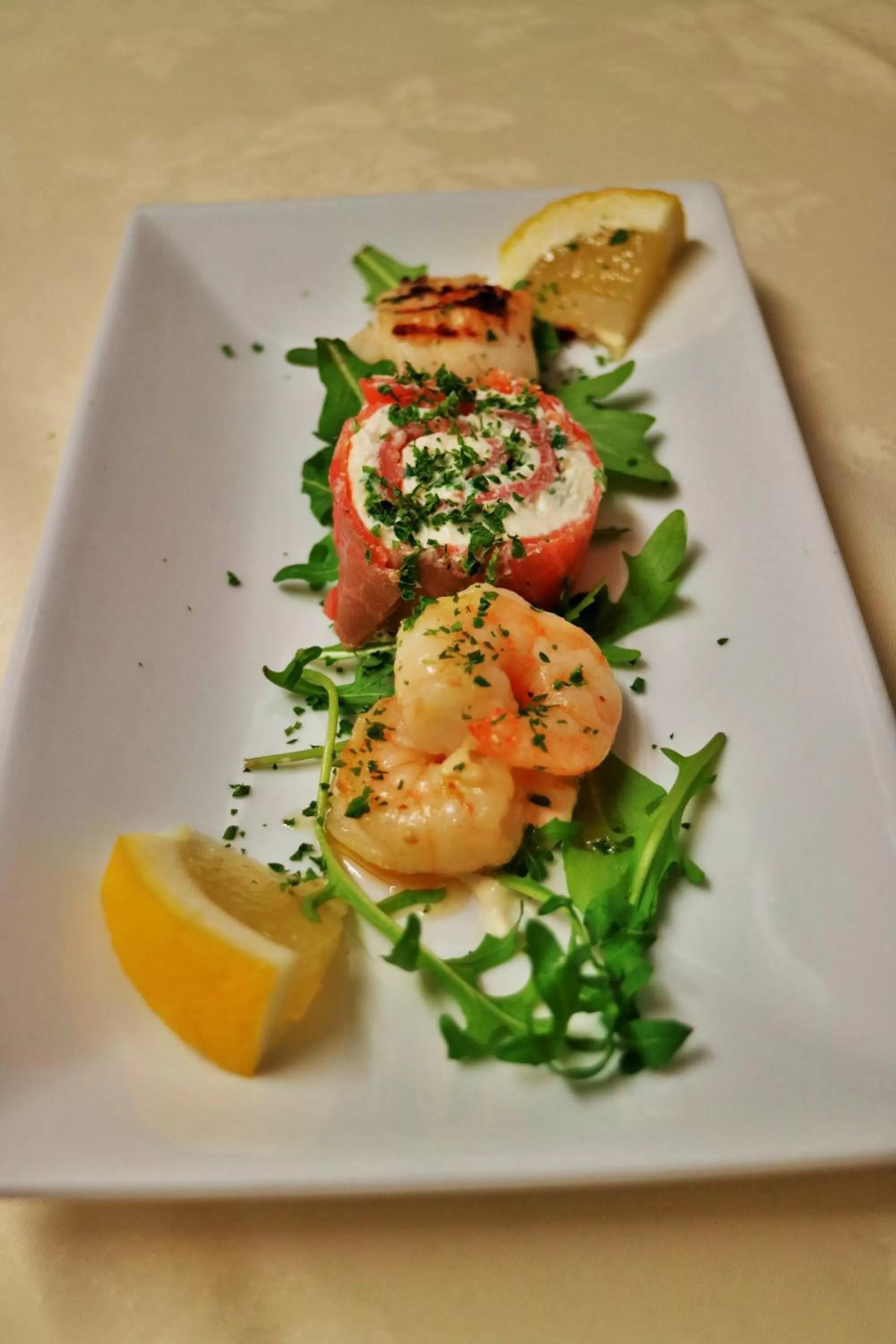 Food close-up in Falcon Hotel