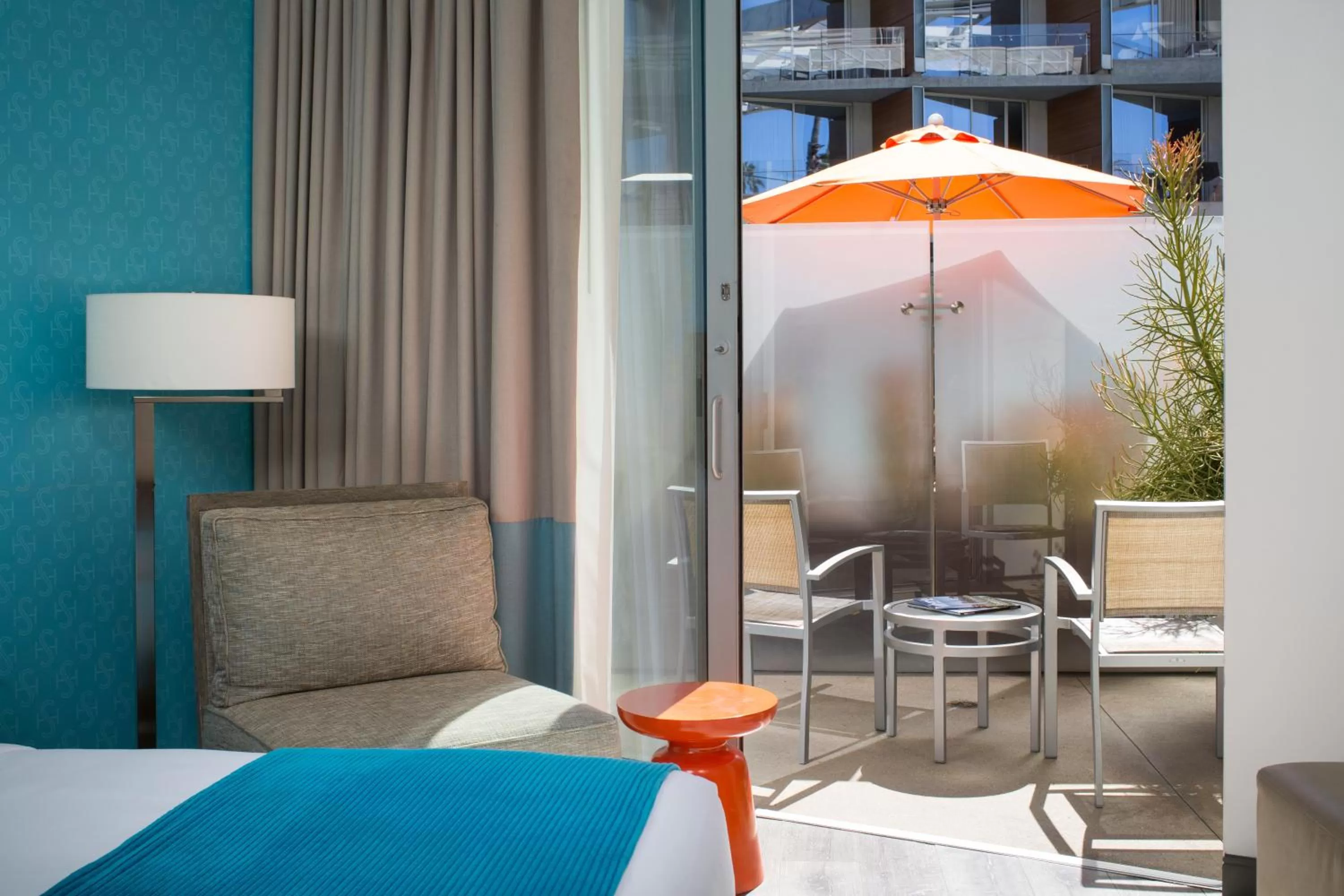 Patio in Shore Hotel