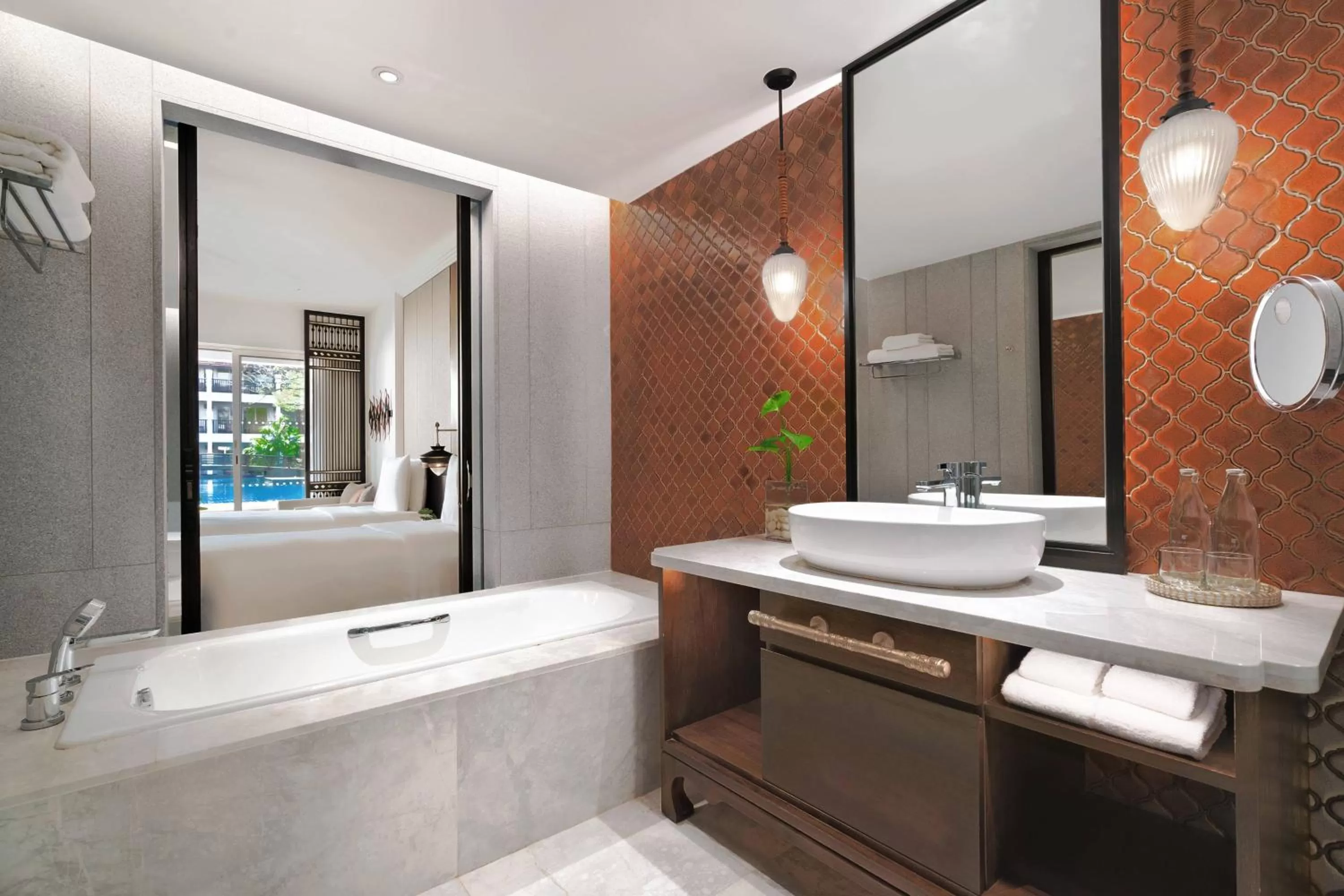 Bathroom in JW Marriott Khao Lak Resort and Spa