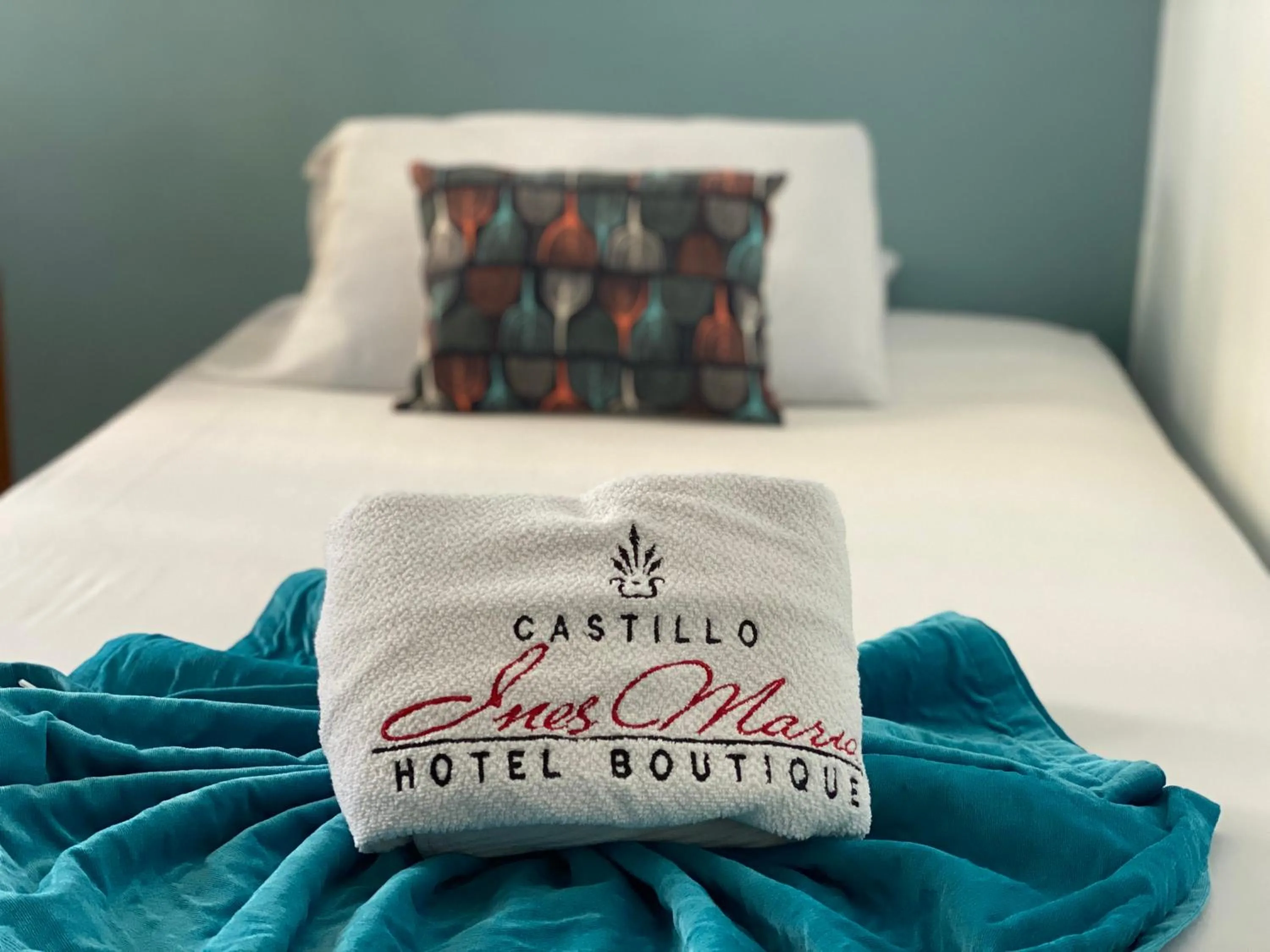Bed in Hotel Boutique Castillo Ines Maria