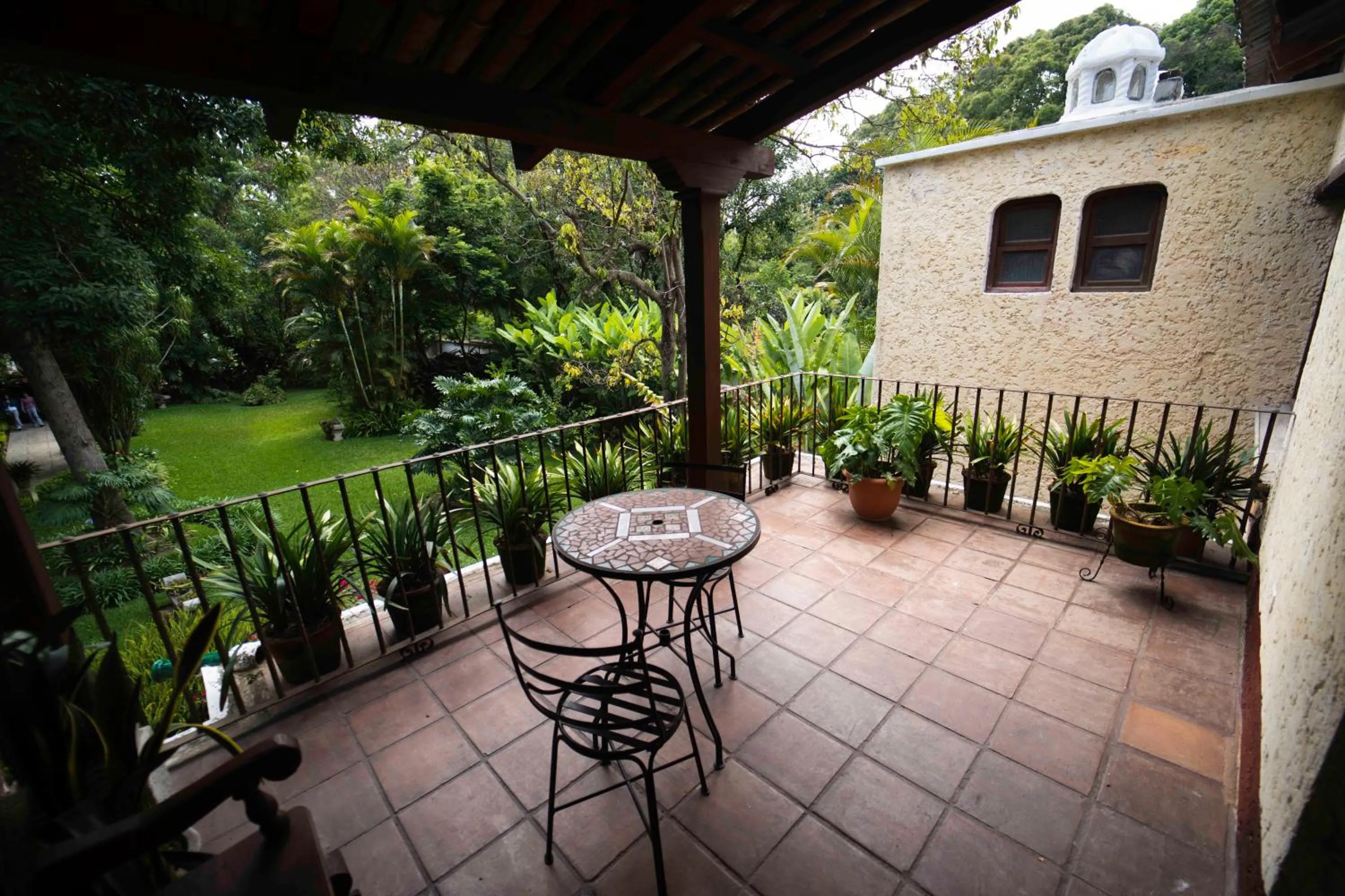 Balcony/Terrace in Hotel Real Plaza