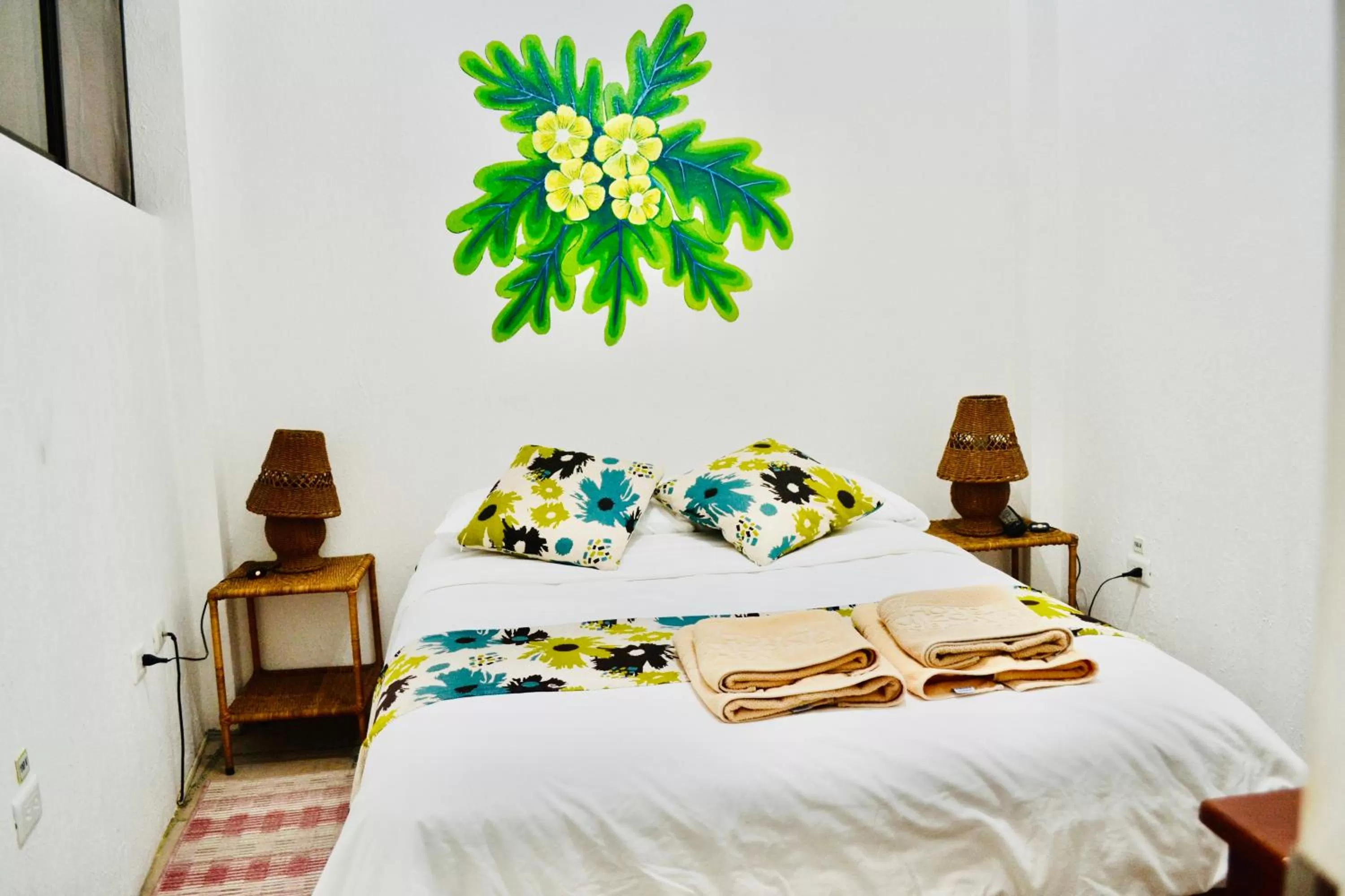 Bed in Hotel Miconia