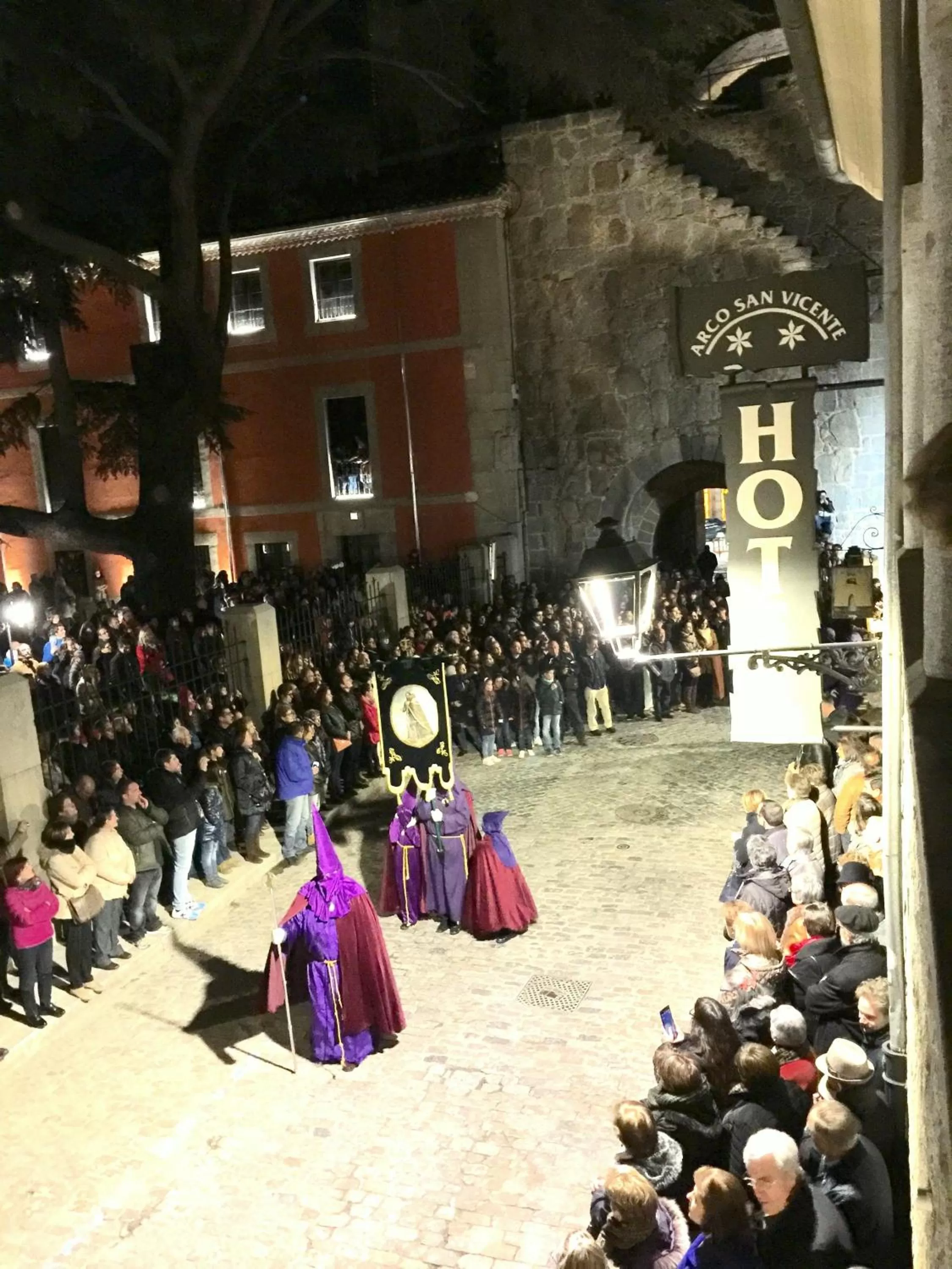 Off site in Hotel Arco San Vicente