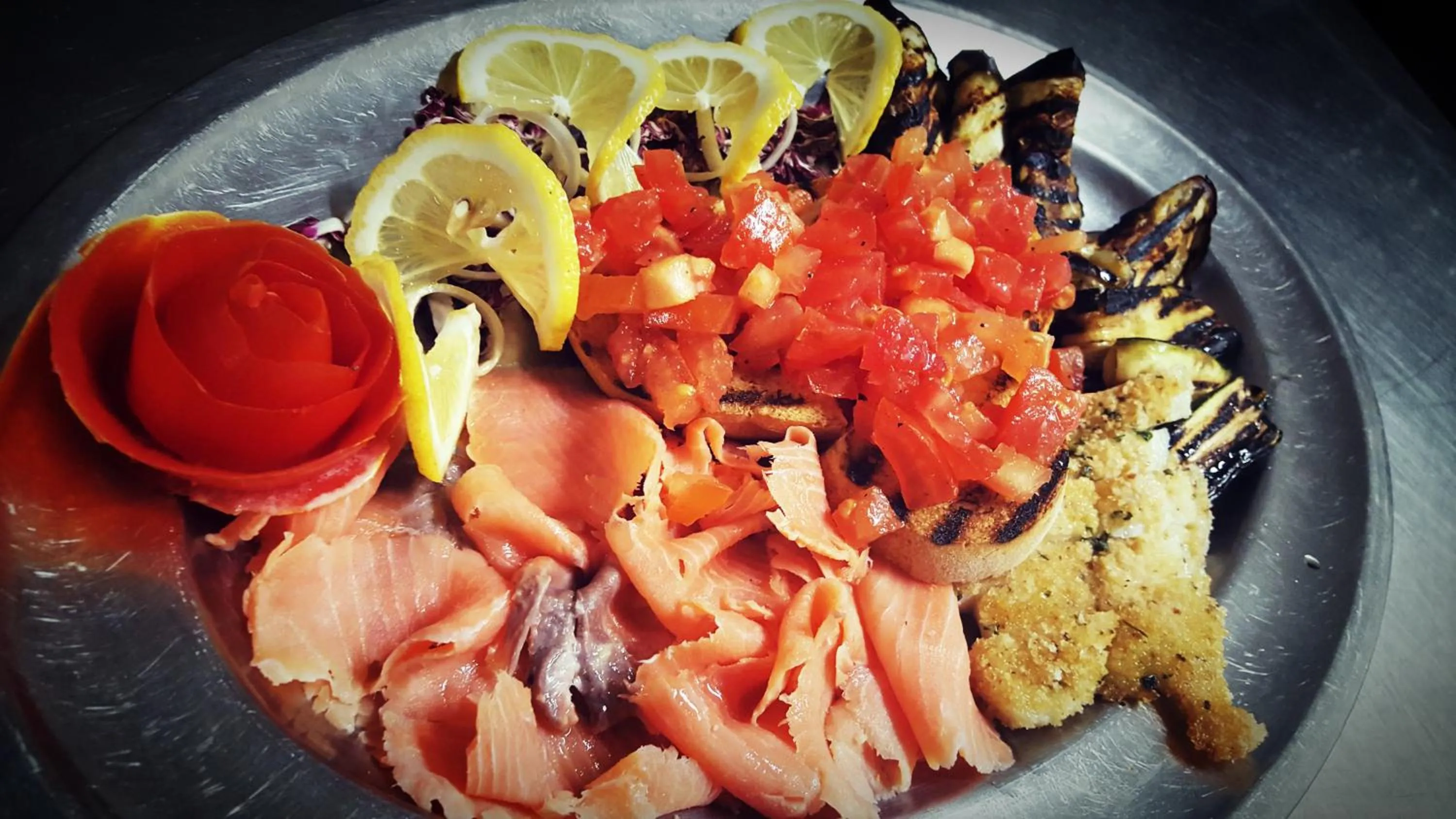 Food close-up in Hotel Gala