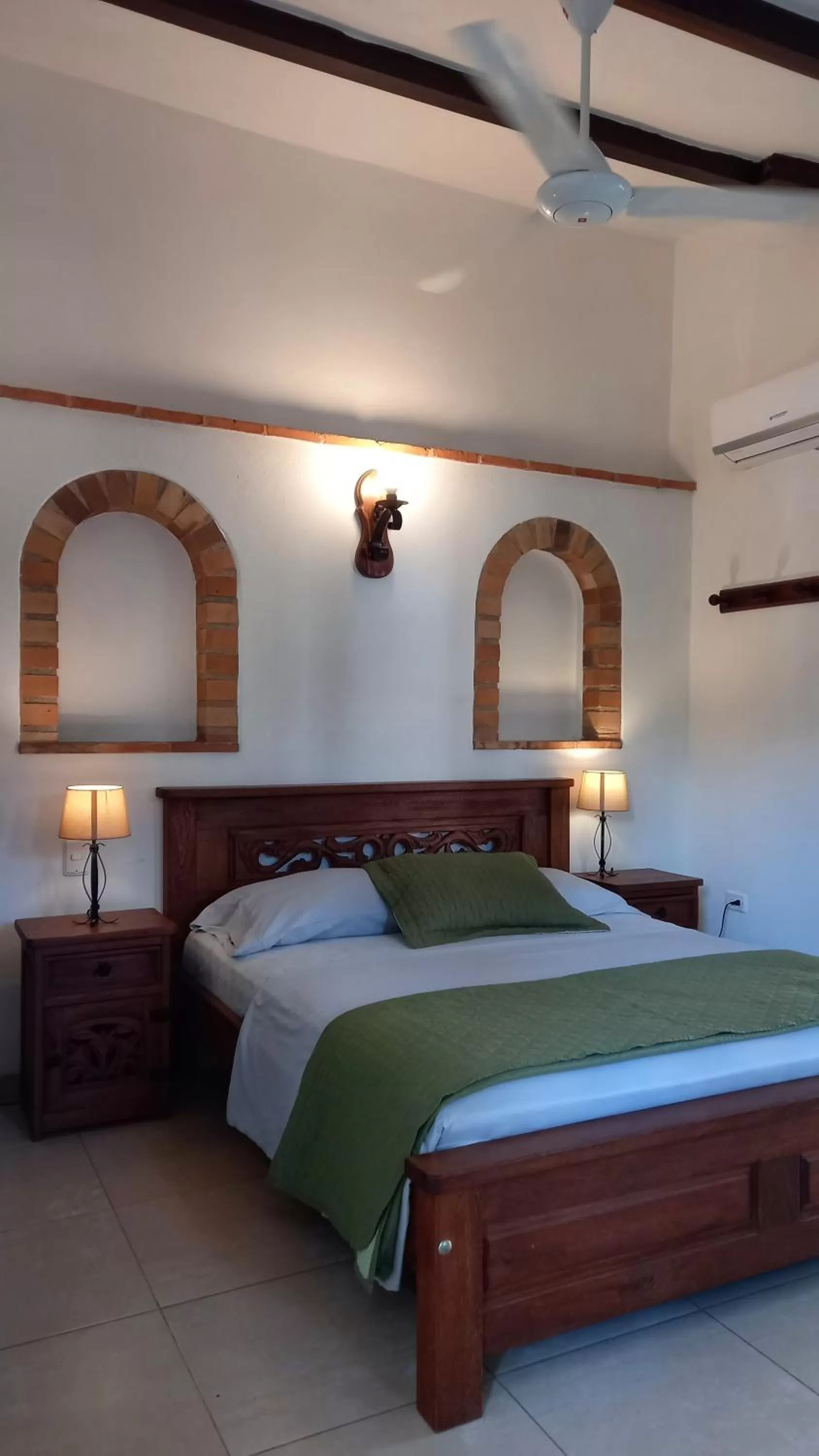 air conditioner, Bed in Camali Hotel