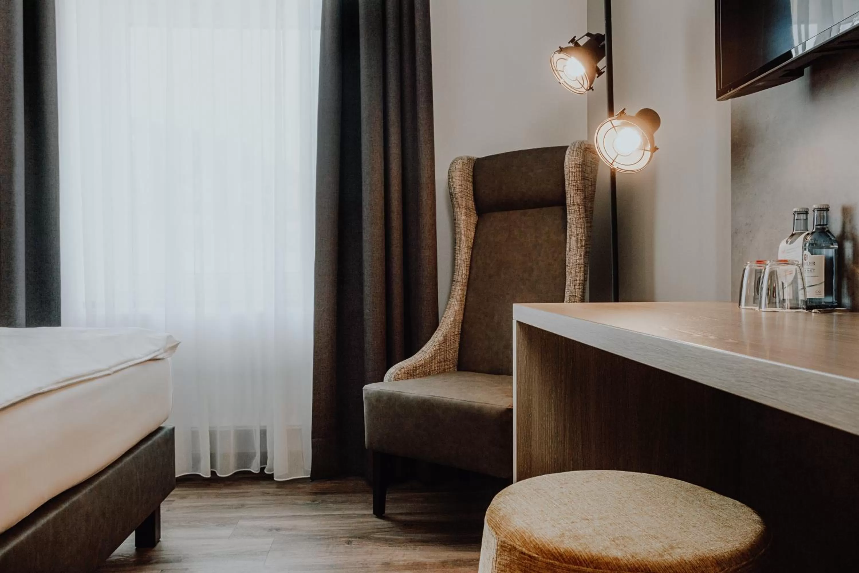 Bed in Hotel Westerkamp