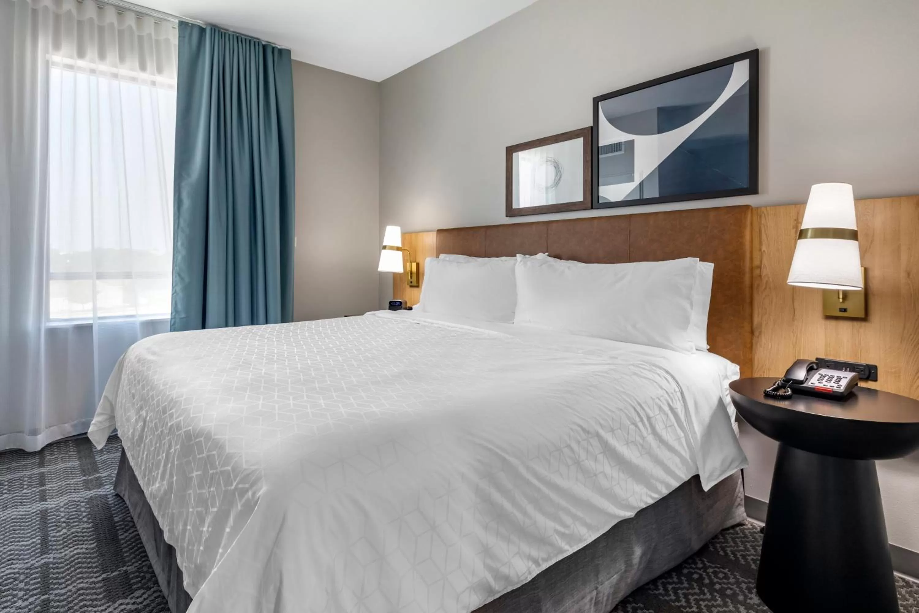 Photo of the whole room, Bed in Staybridge Suites Grand Prairie Near Epic Central by IHG