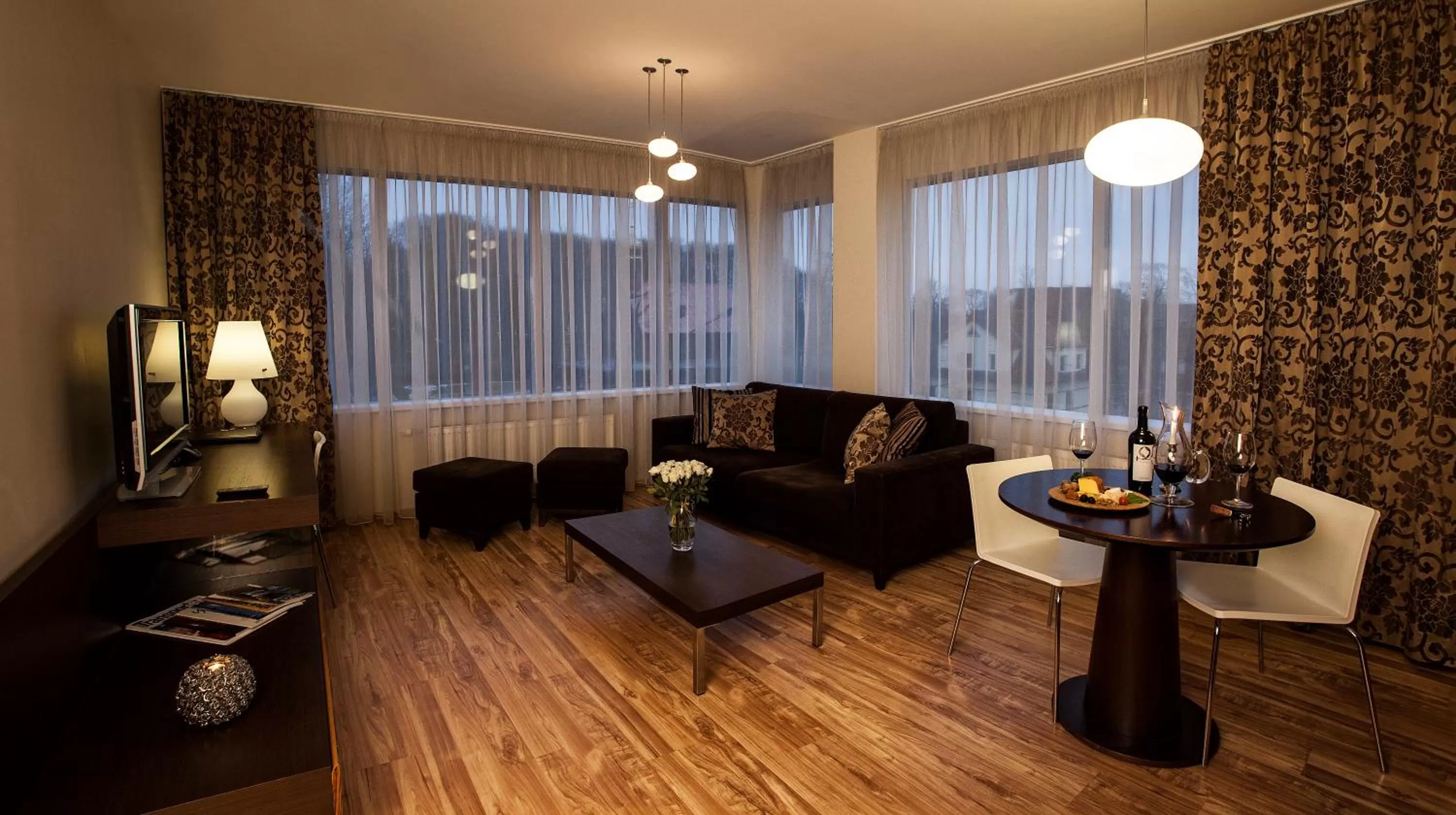 Photo of the whole room in Ararat All Suites Hotel Klaipeda