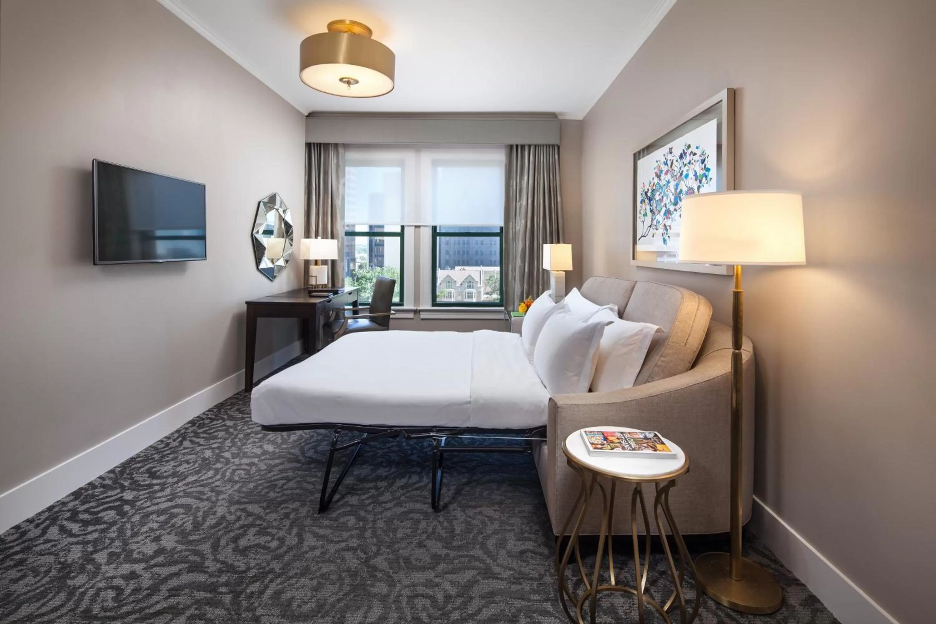 Photo of the whole room, Bed in The St. Anthony, a Luxury Collection Hotel, San Antonio