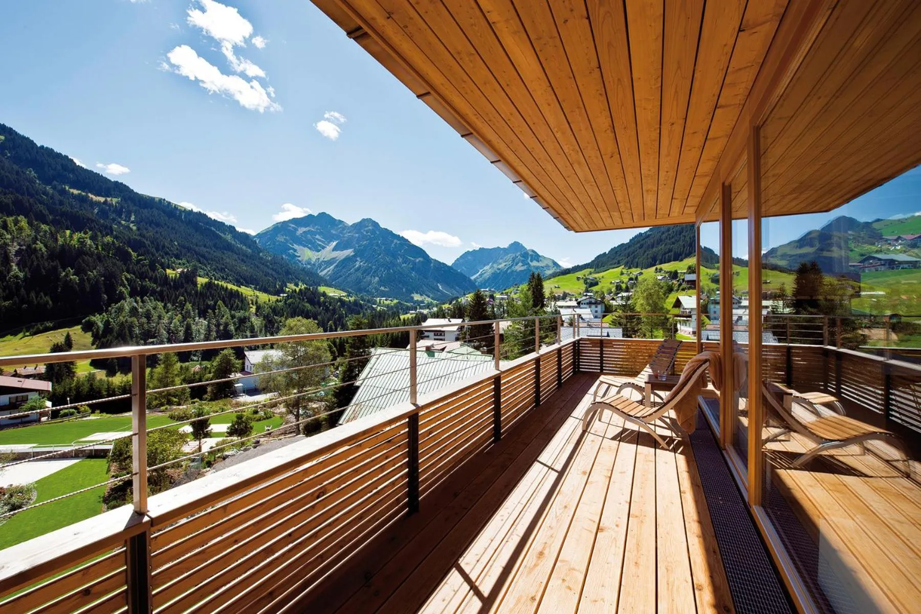 Mountain view in A-ROSA Ifen Hotel Kleinwalsertal