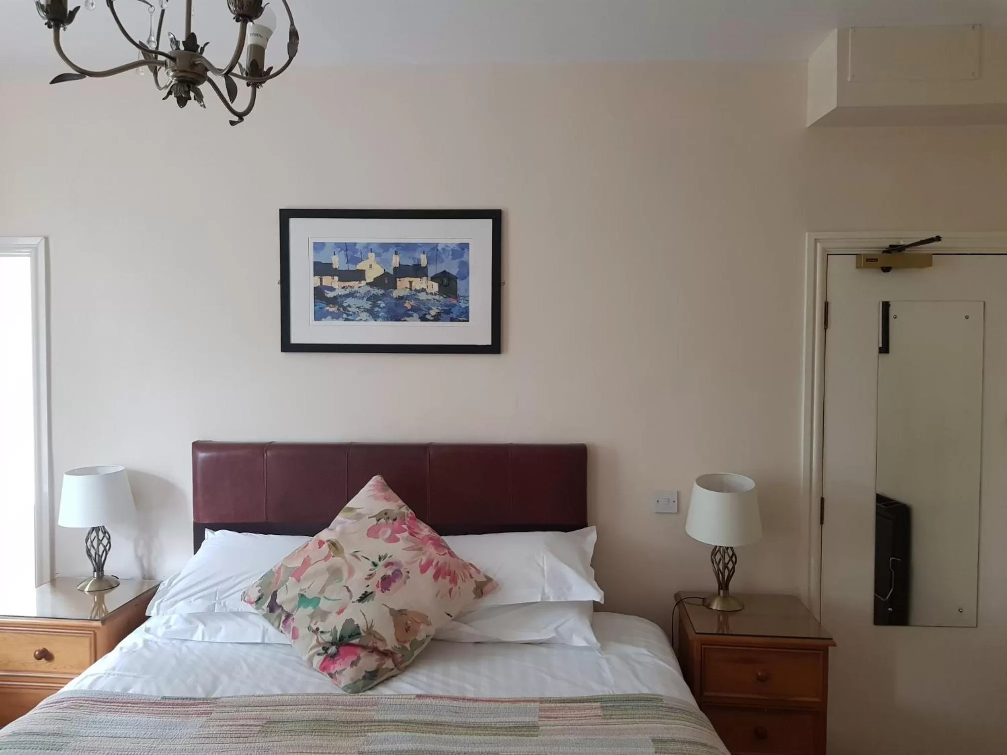 Bed in Glan Aber Hotel