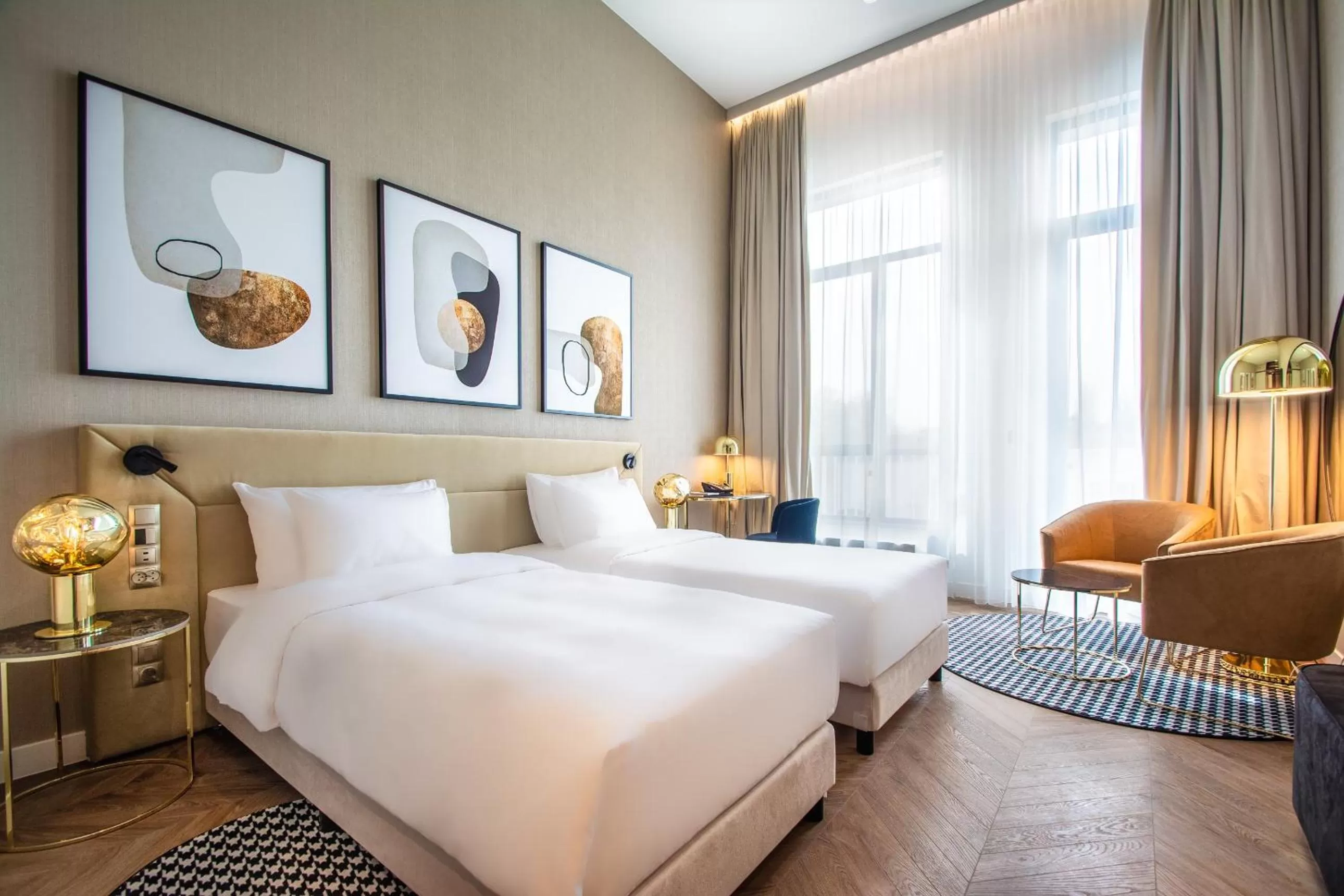 Photo of the whole room, Bed in Radisson Blu Hotel Sopot