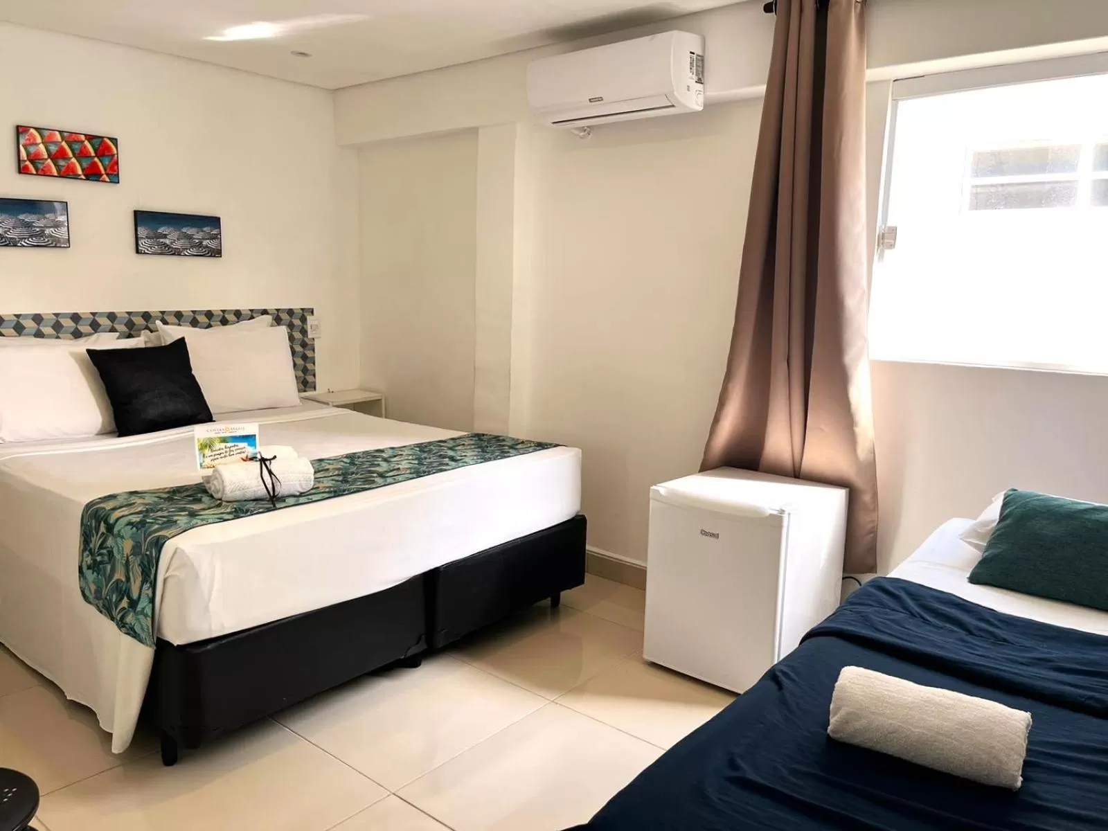 oven, Bed in Costa Maris Beach Hotel Frente Mar