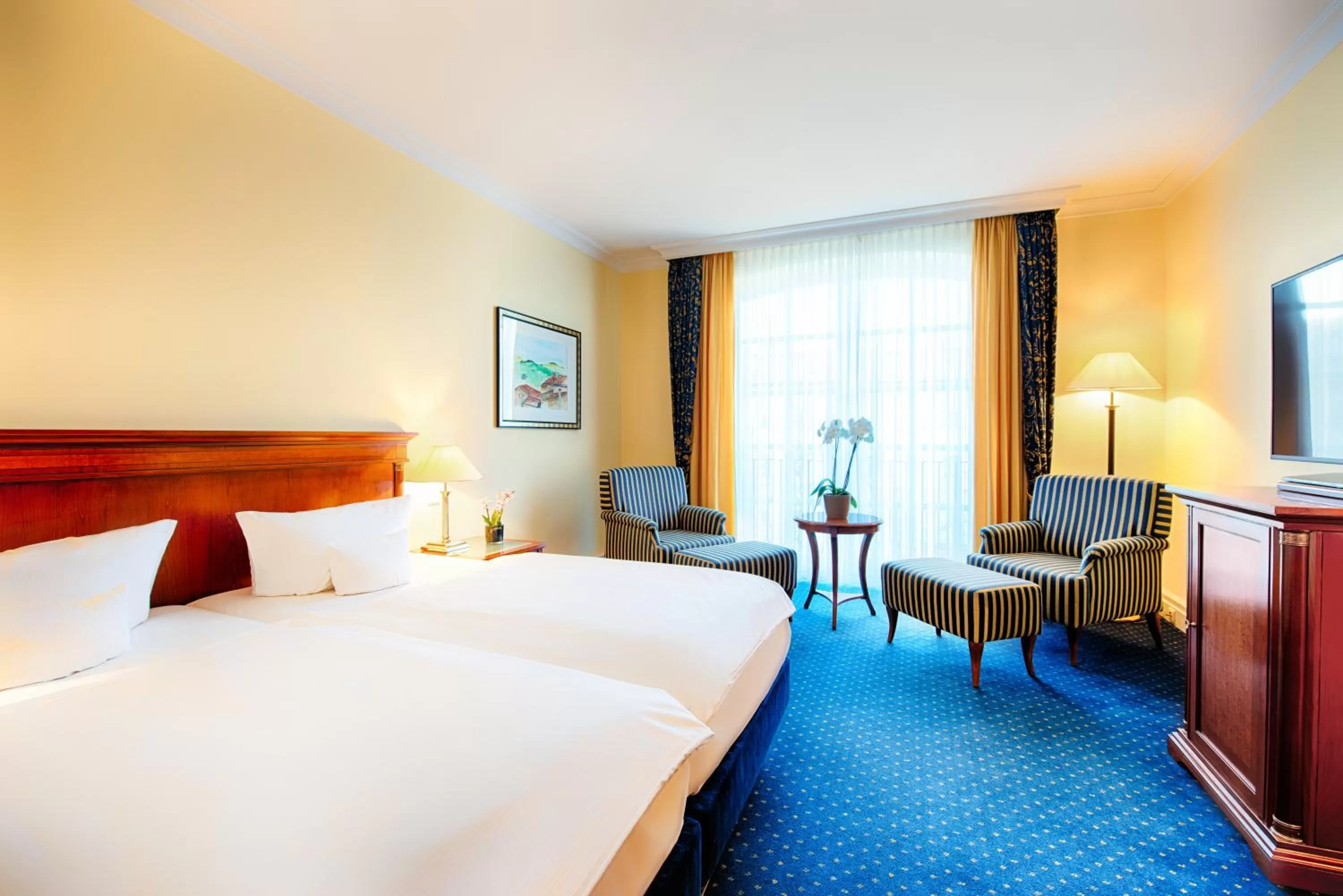 Bed in Hotel Villa Geyerswörth