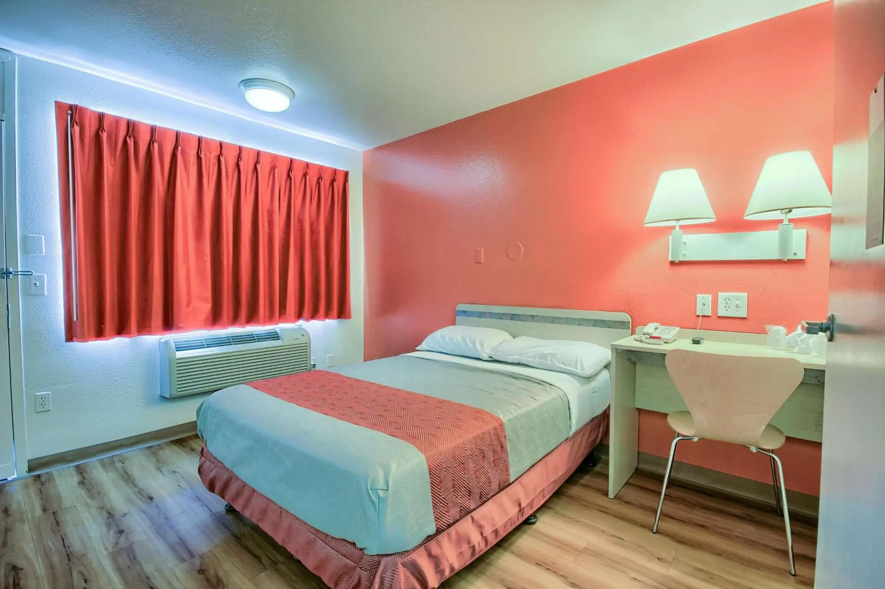 Double Room - Disability Access - Roll In Shower in Motel 6-Tulare, CA Double Room - Disability Access - Roll In Shower in Motel 6-Tulare, CA