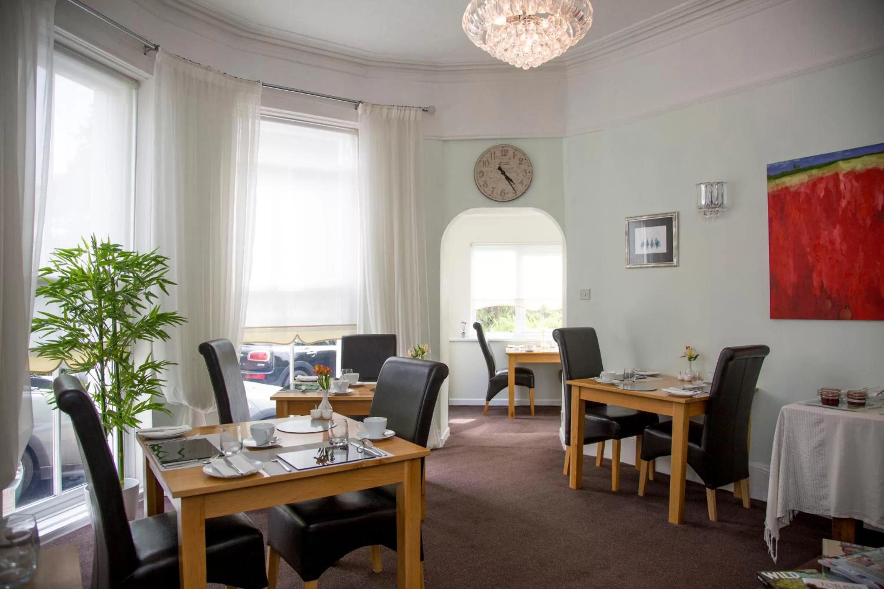 Dining area in Carlton Court