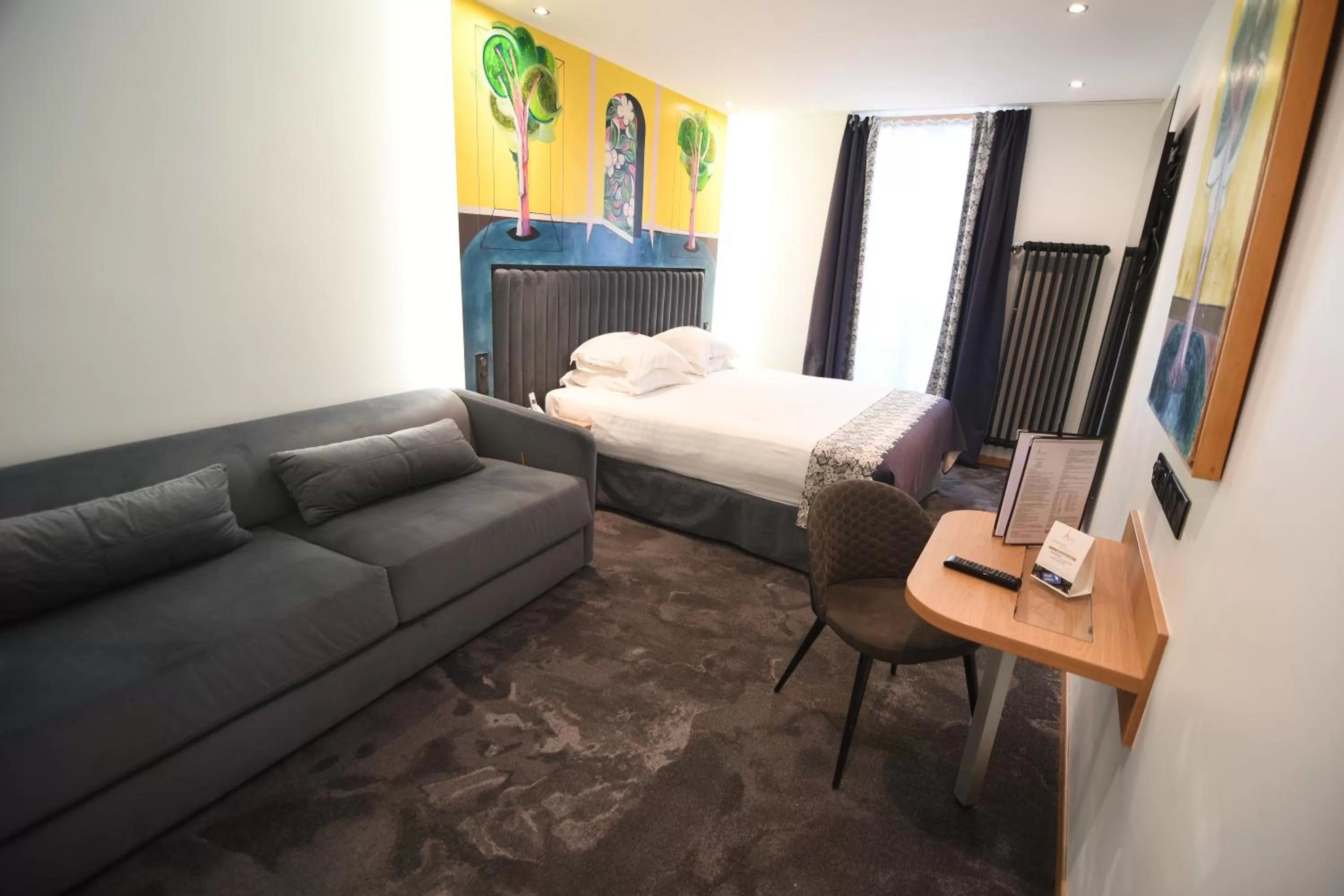 Decorative detail in Hotel Aida Opera