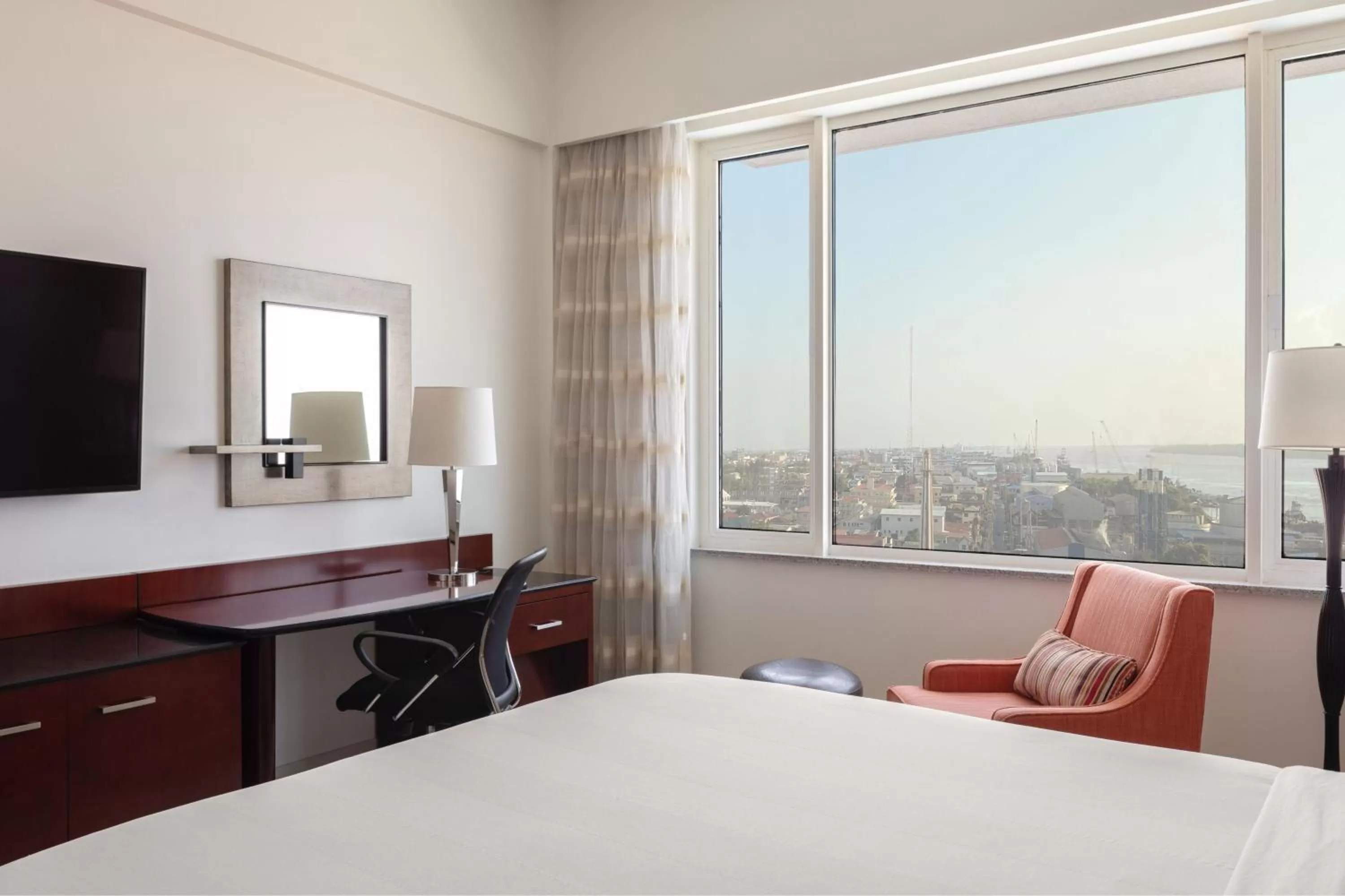 Photo of the whole room, Bed in Guyana Marriott Hotel Georgetown