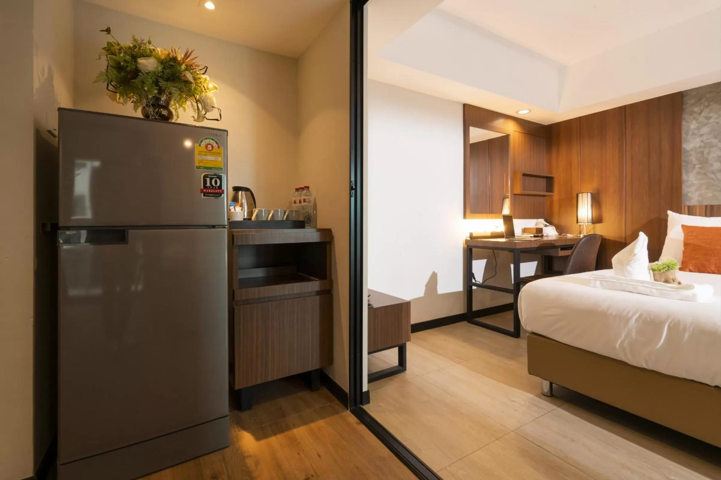 Bed in The Home Hotel SHA