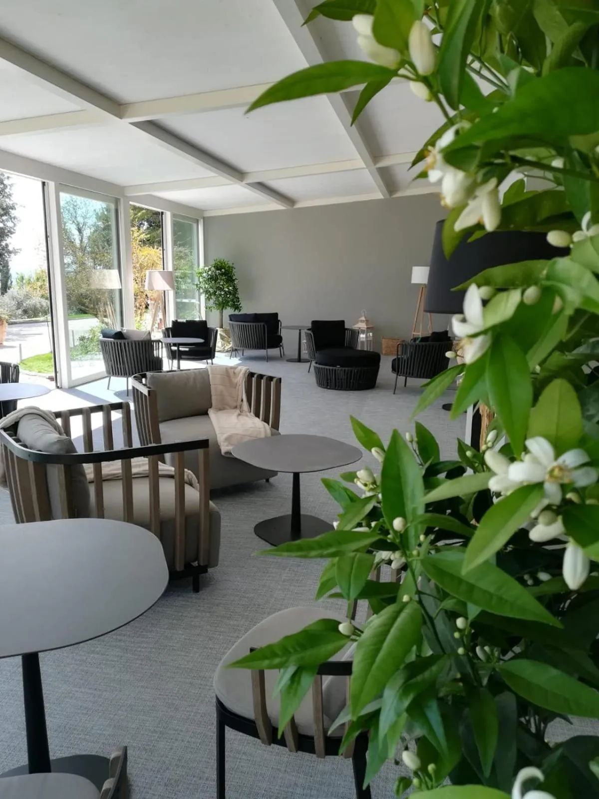 Communal lounge/ TV room in Cortona Resort & Spa