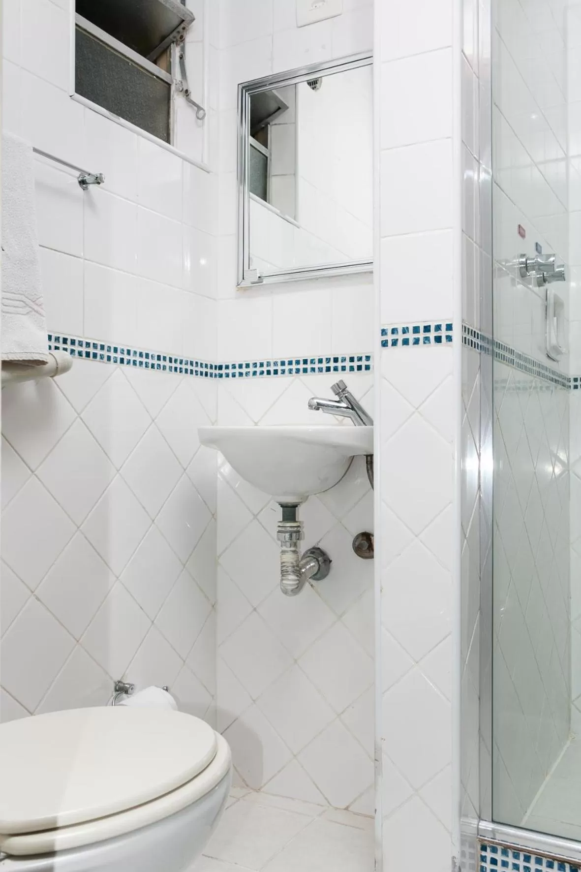 Bathroom in Hotel Residenza - 400m do inicio da Av Paulista e Metrô Paraiso