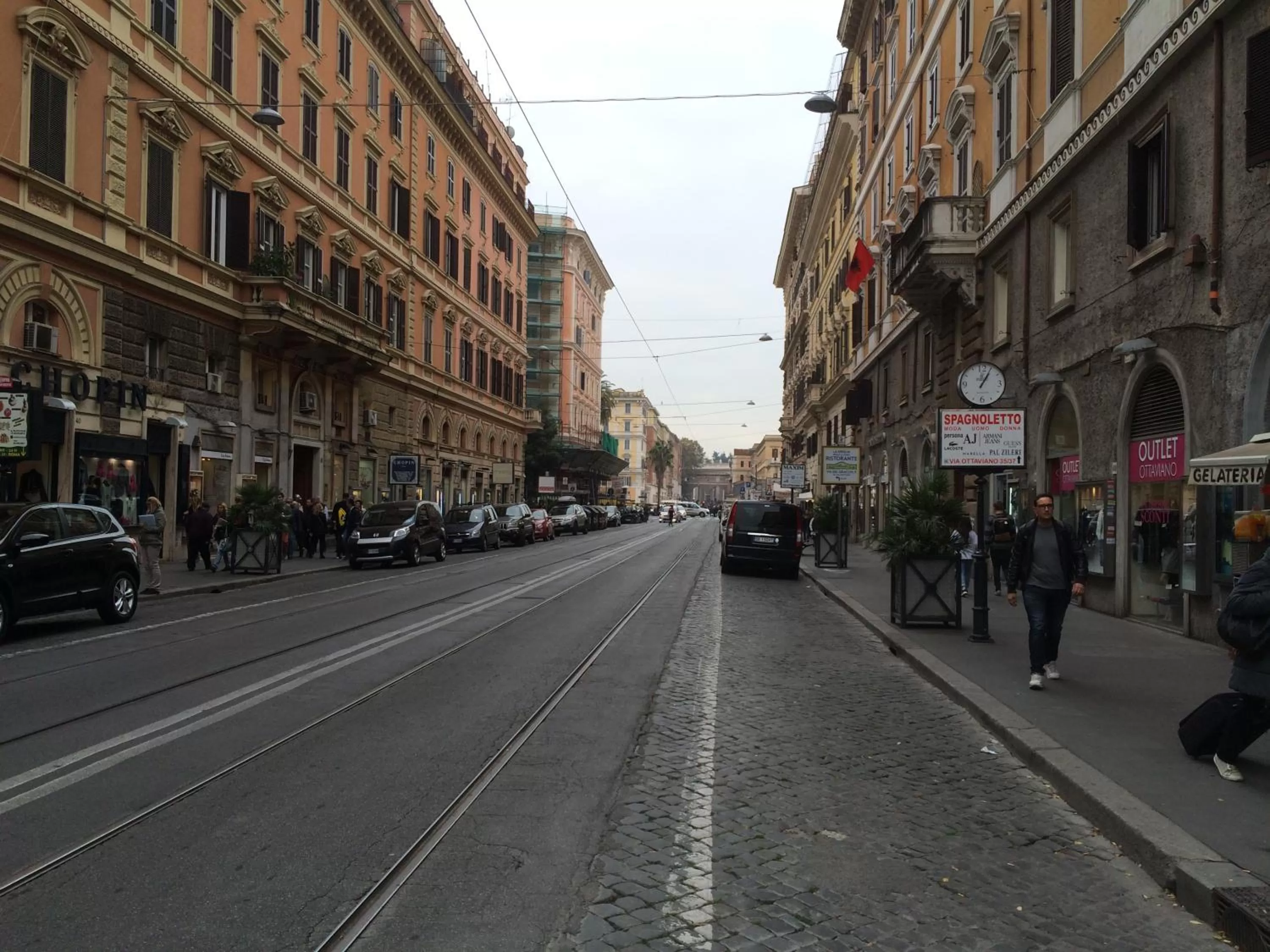 Street view in I Prati di Roma Suites