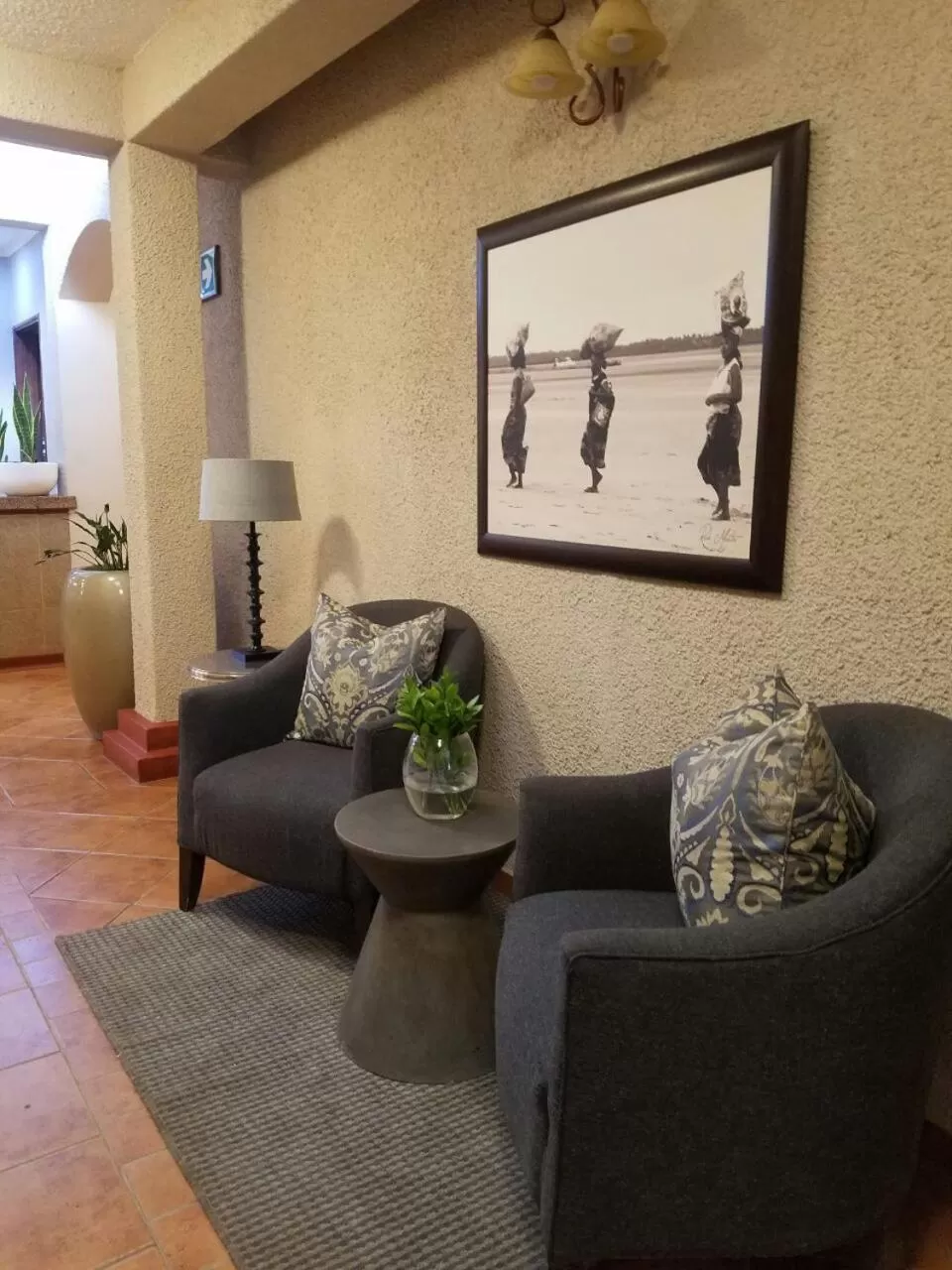 Seating Area in Ufulu Gardens Hotel