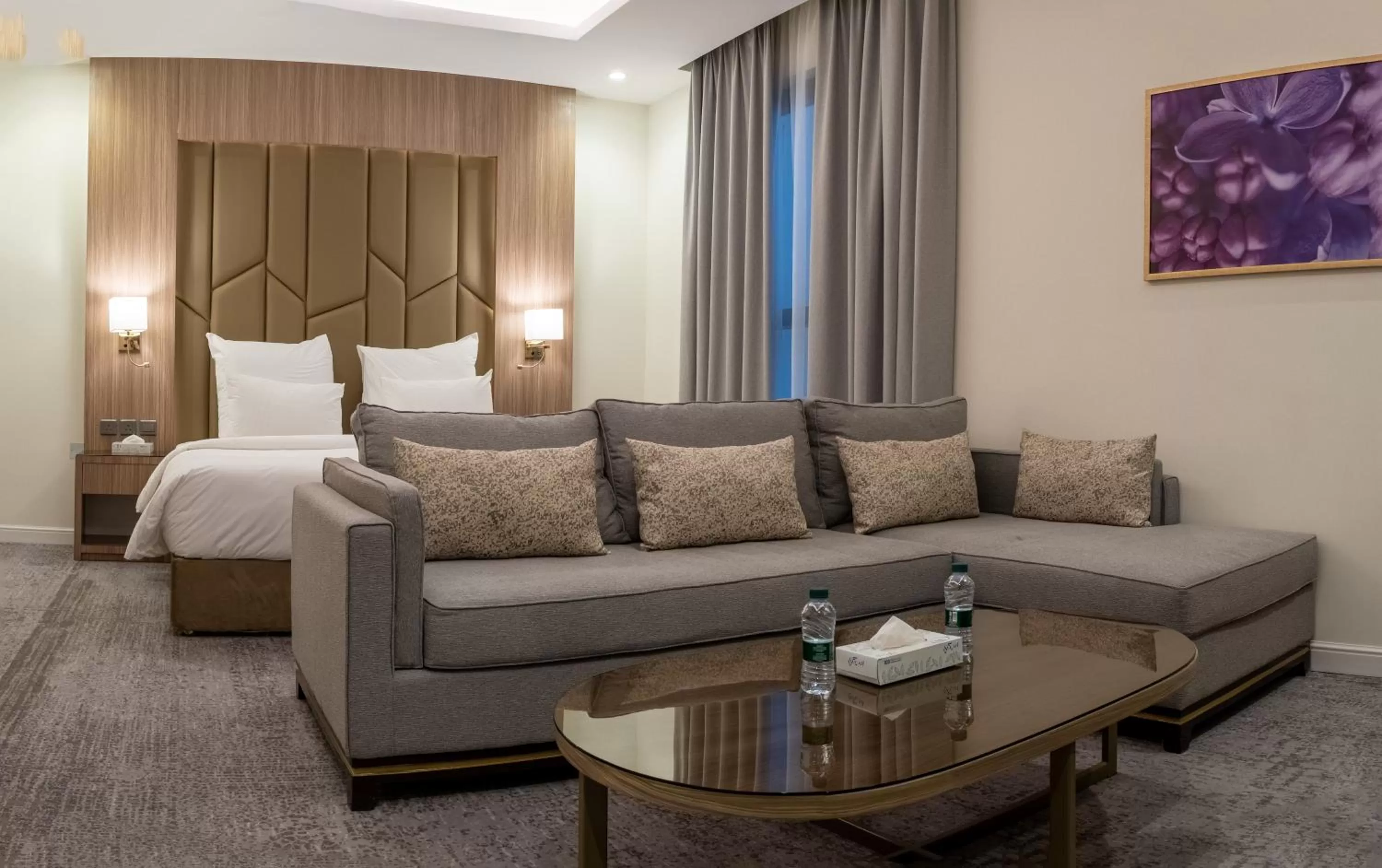 Bed in Karim Hotel Riyadh