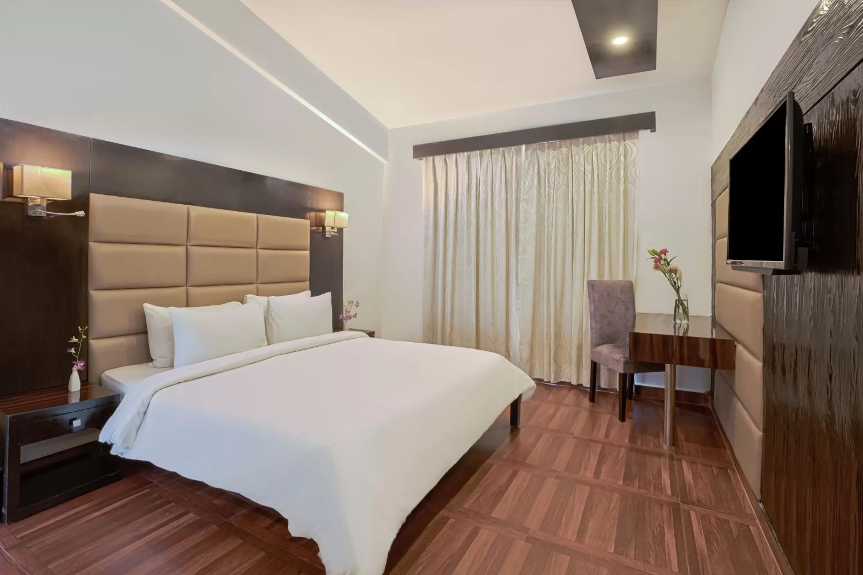 Bedroom in Country Inn Goa Varca Beach - 2 minutes walk to the beach