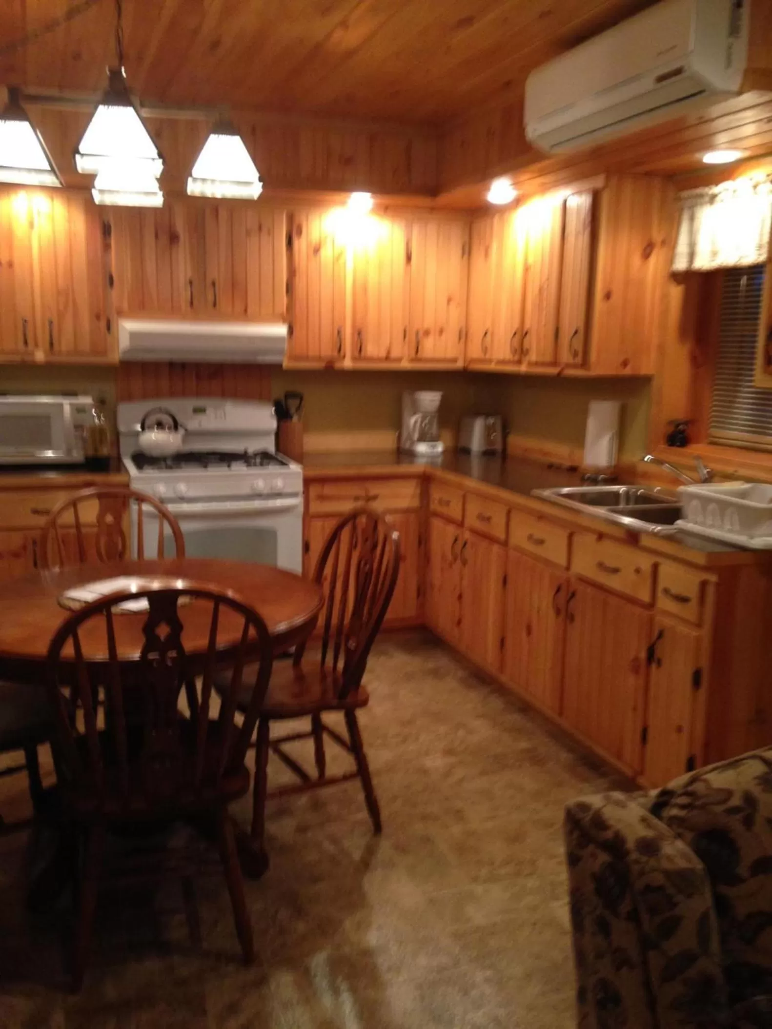 Kitchen or kitchenette in Rough Cut Lodge