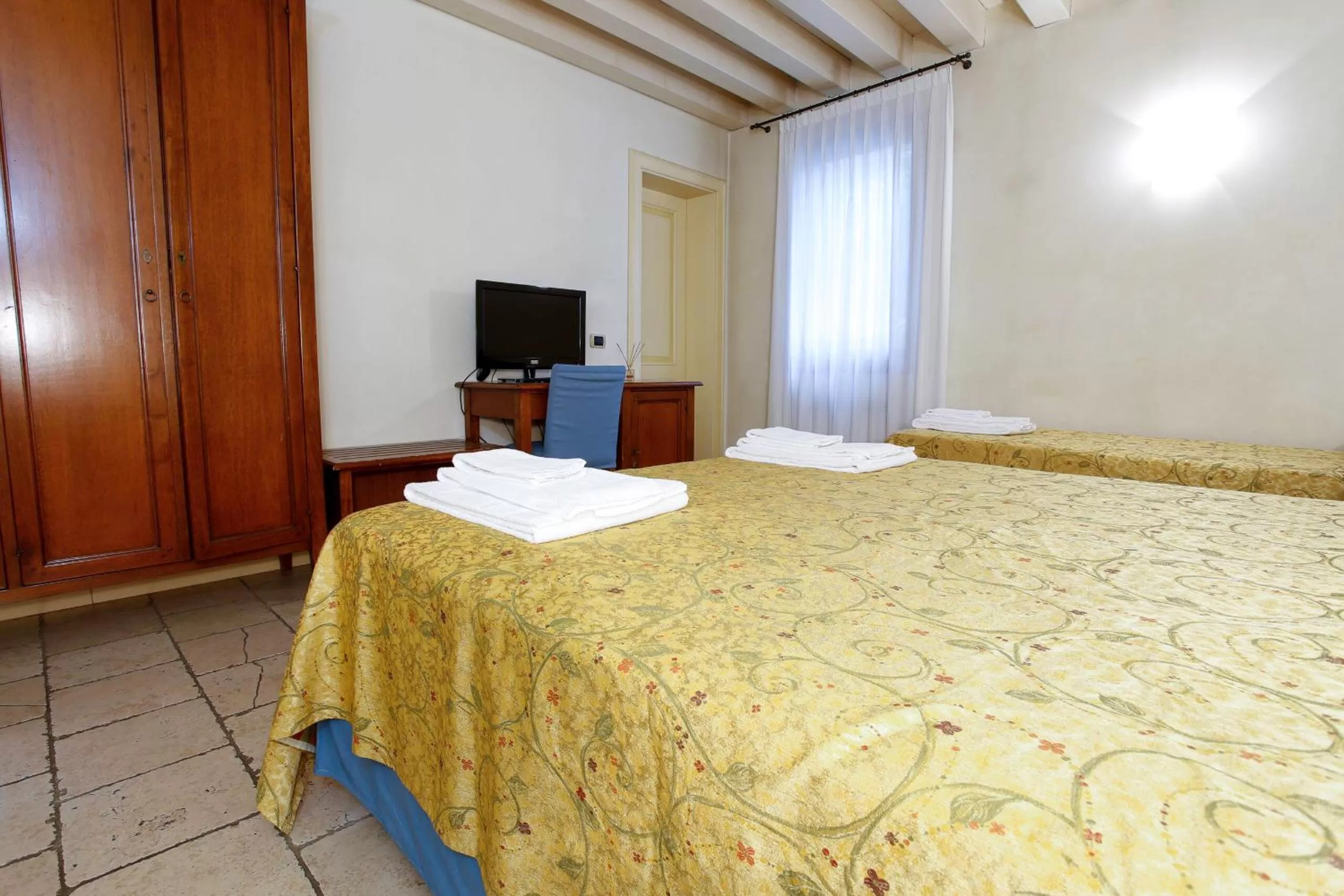 Bed in Relais Villa Selvatico