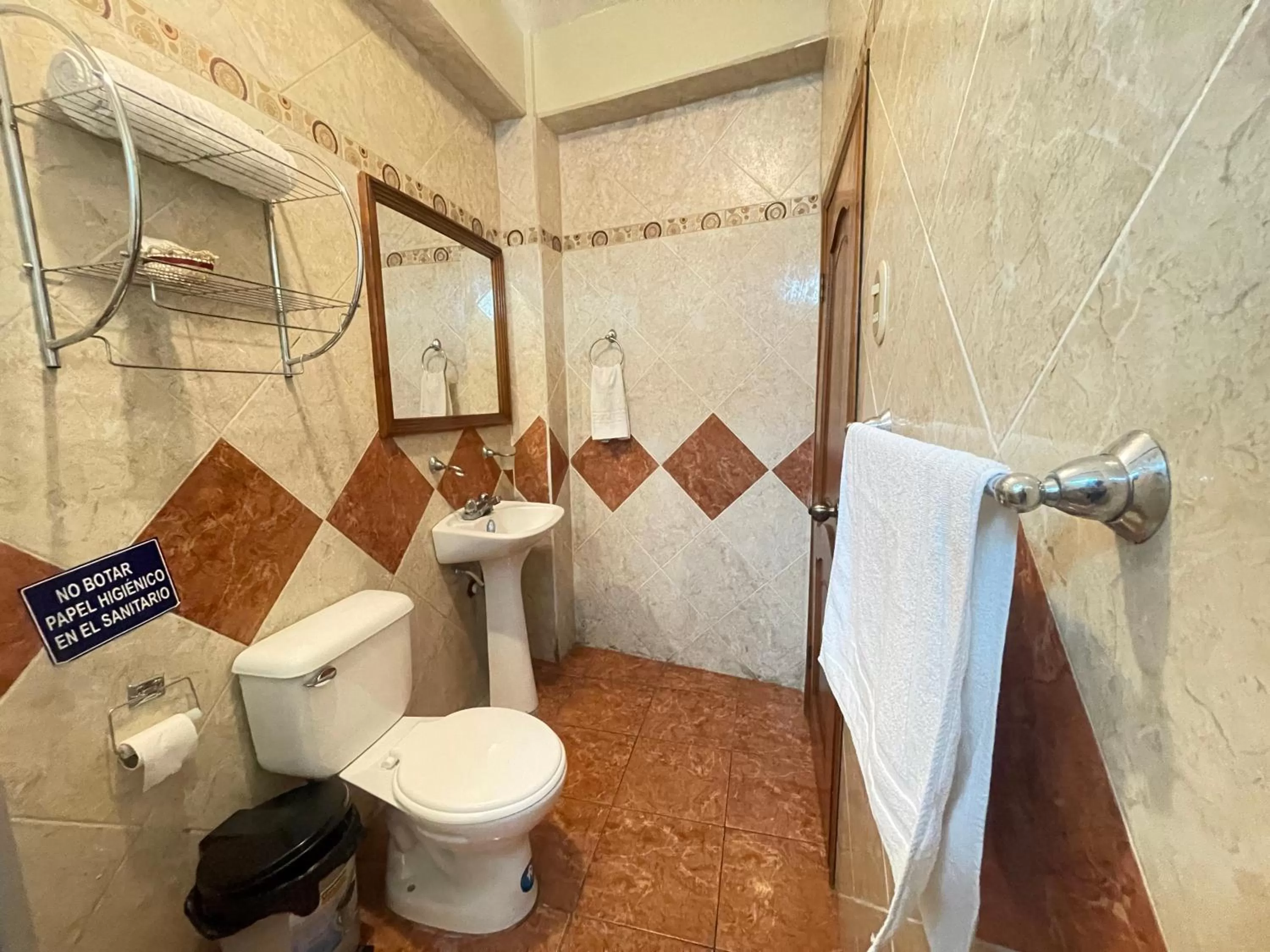 Bathroom in House Center