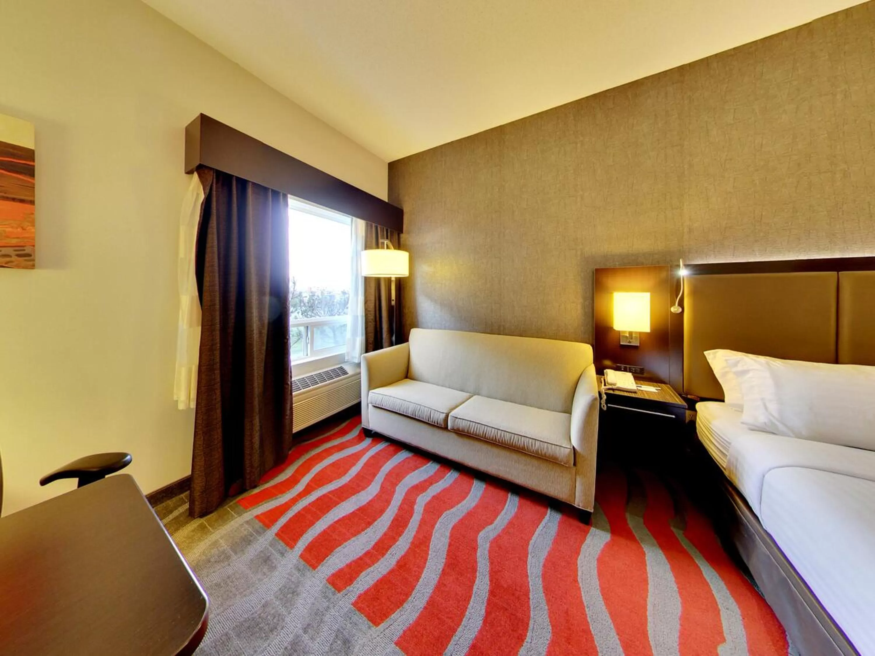 Photo of the whole room, Bed in Holiday Inn Express Hotel & Suites - Edmonton International Airport by IHG