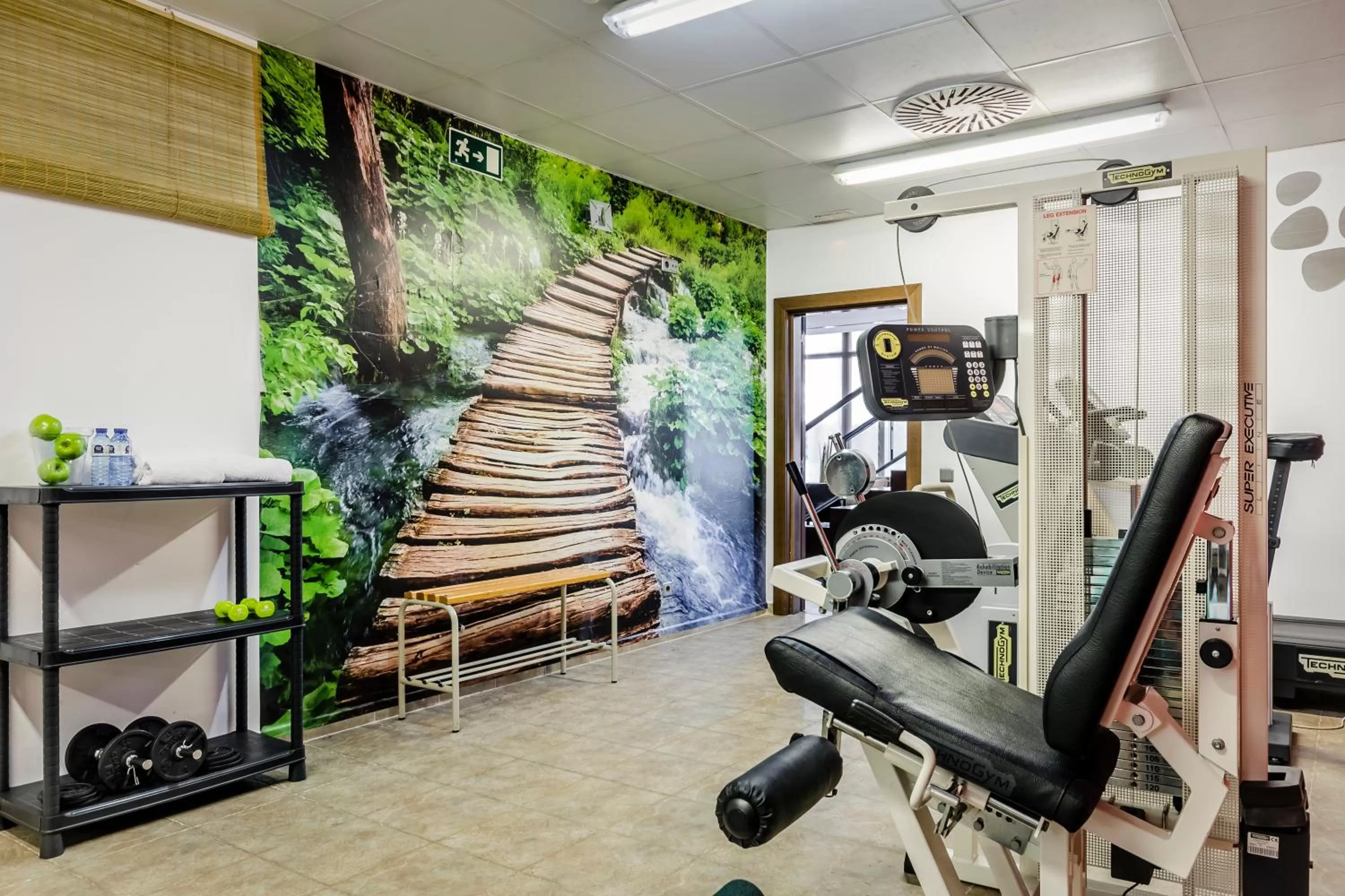 Fitness centre/facilities in Hotel Exe Barcelona Gate