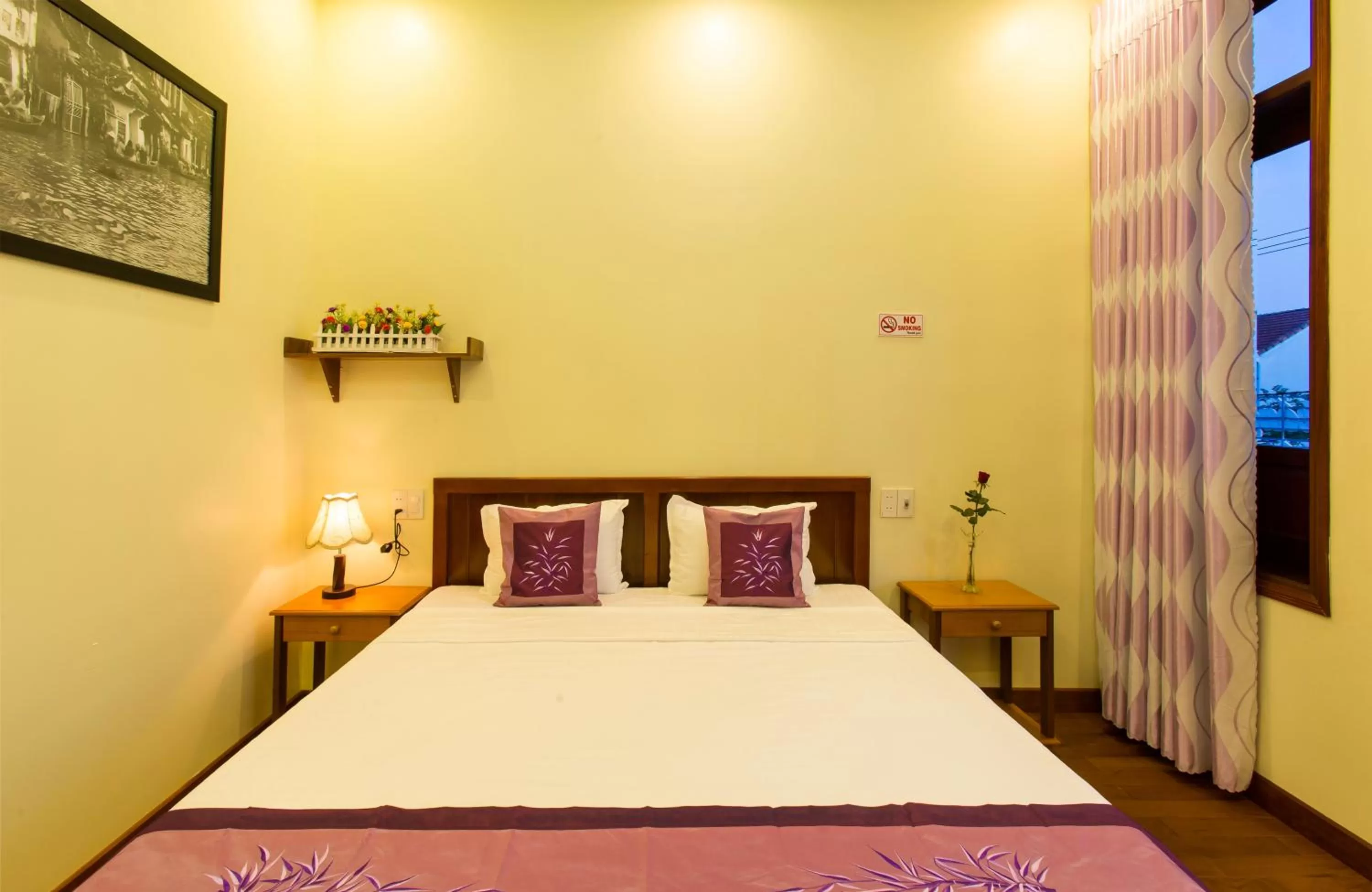 Bed, Room Photo in Qua Cam Tim Homestay