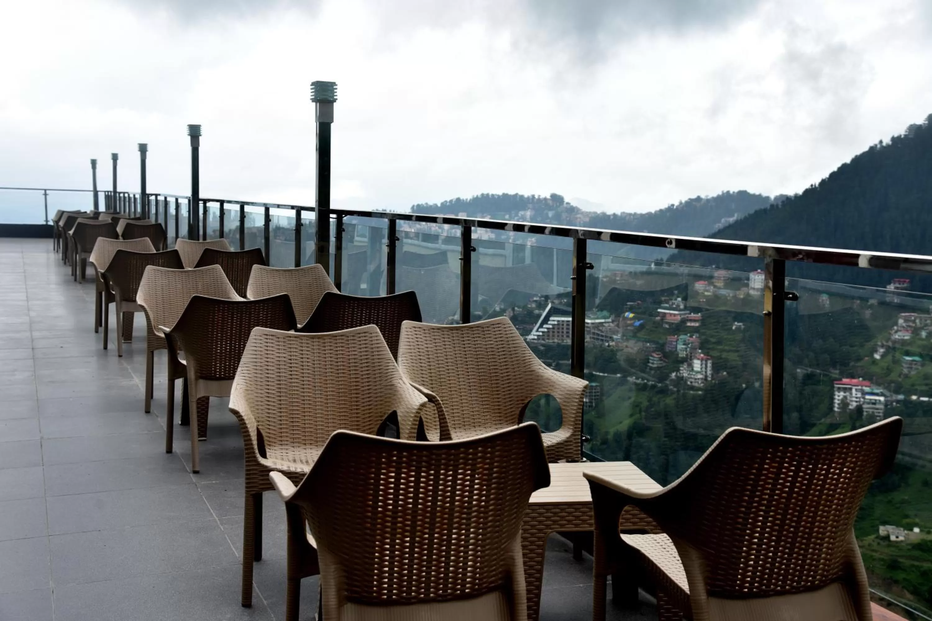 Mountain view in The Orchid Shimla