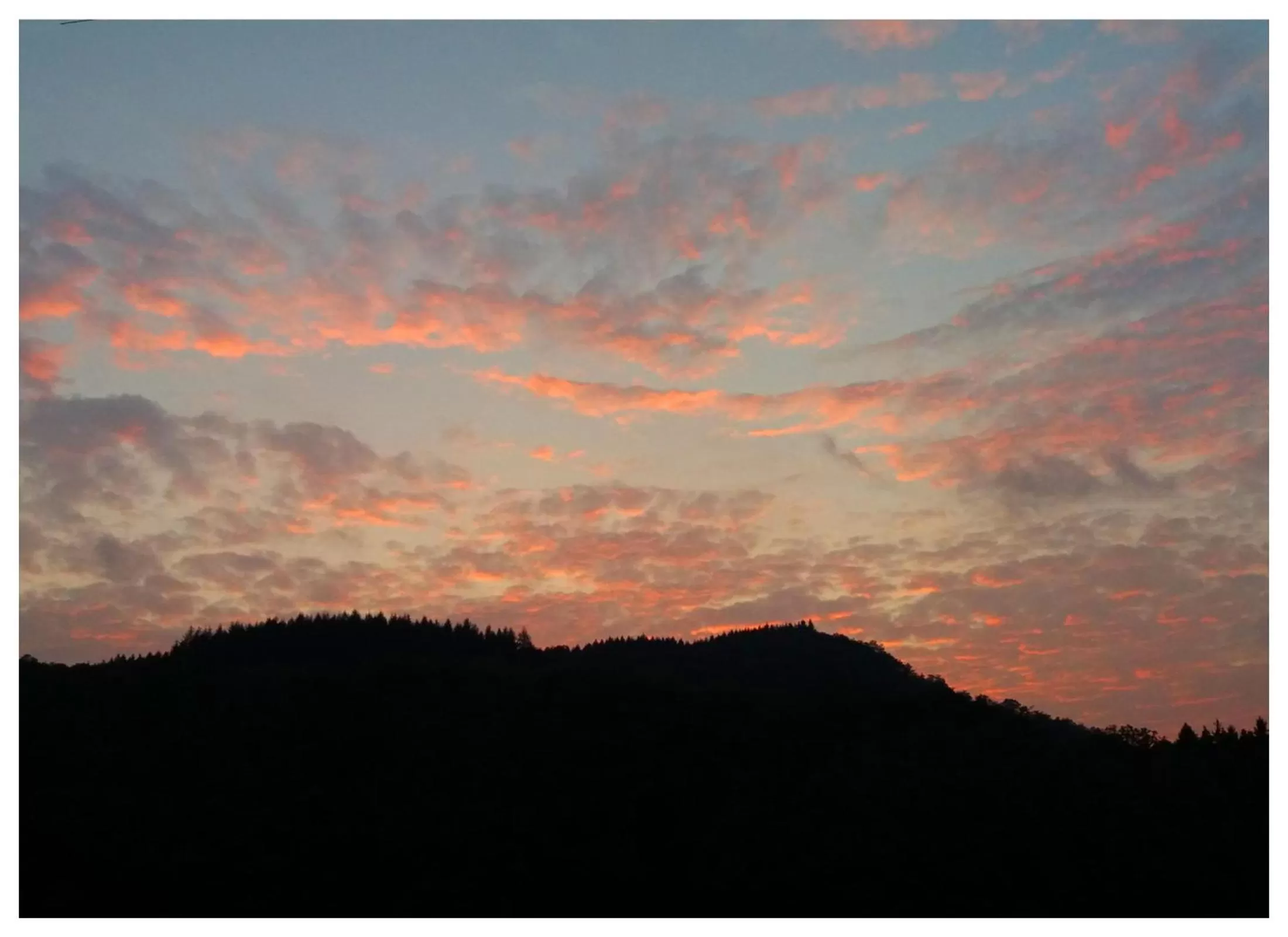 Mountain view, Natural Landscape in Golden Lion