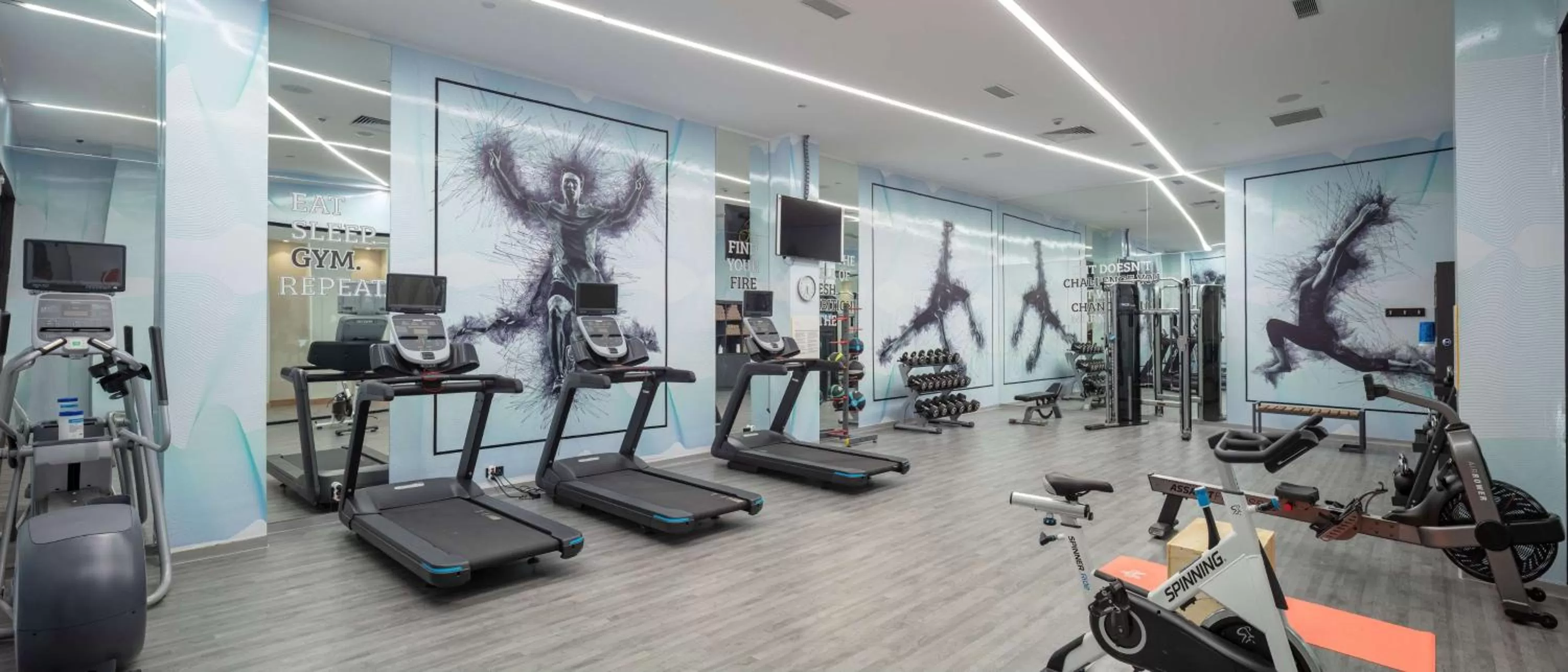 Fitness centre/facilities in Hilton Garden Inn Erzurum