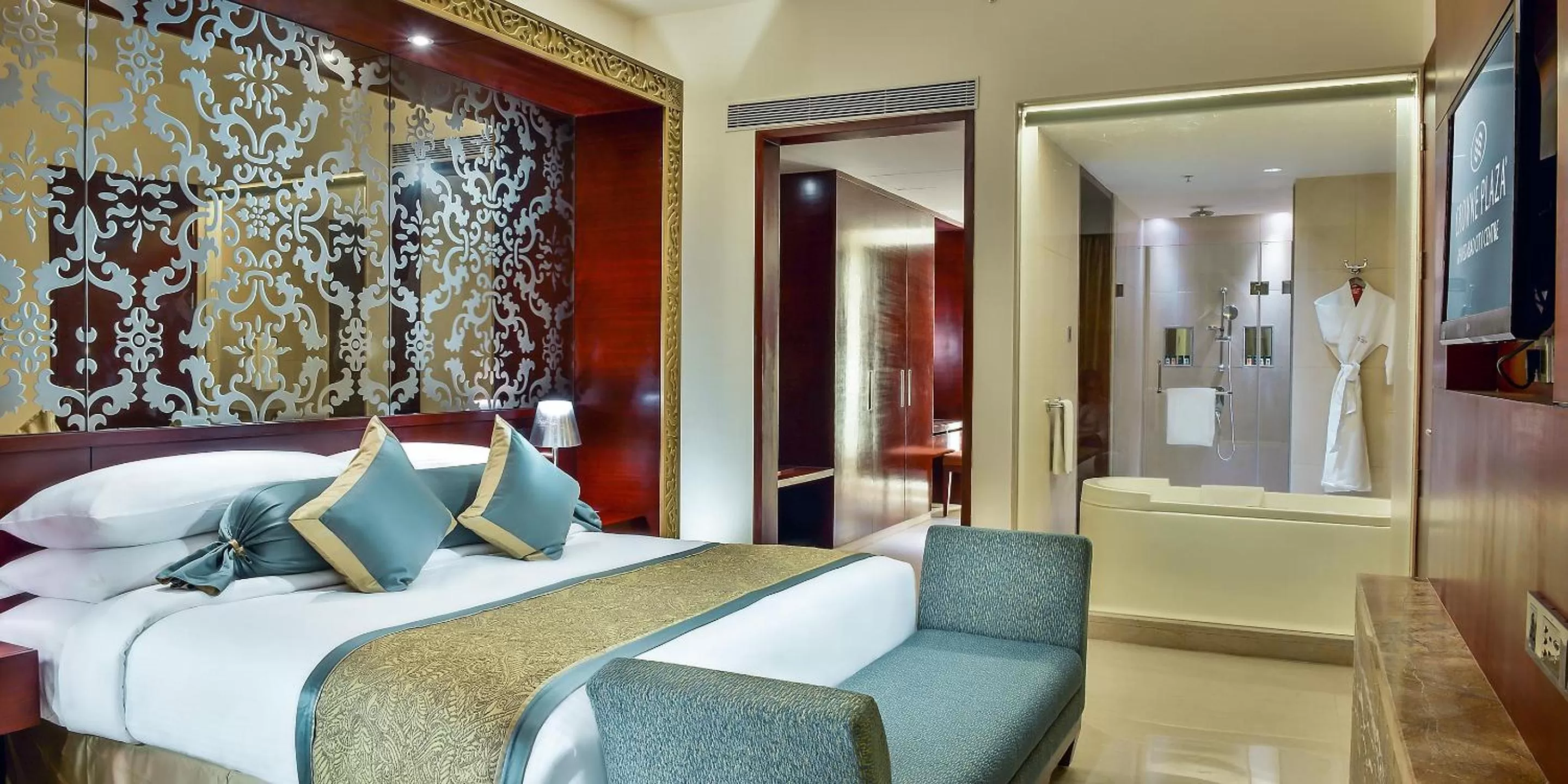 Bed in Crowne Plaza Ahmedabad City Centre by IHG