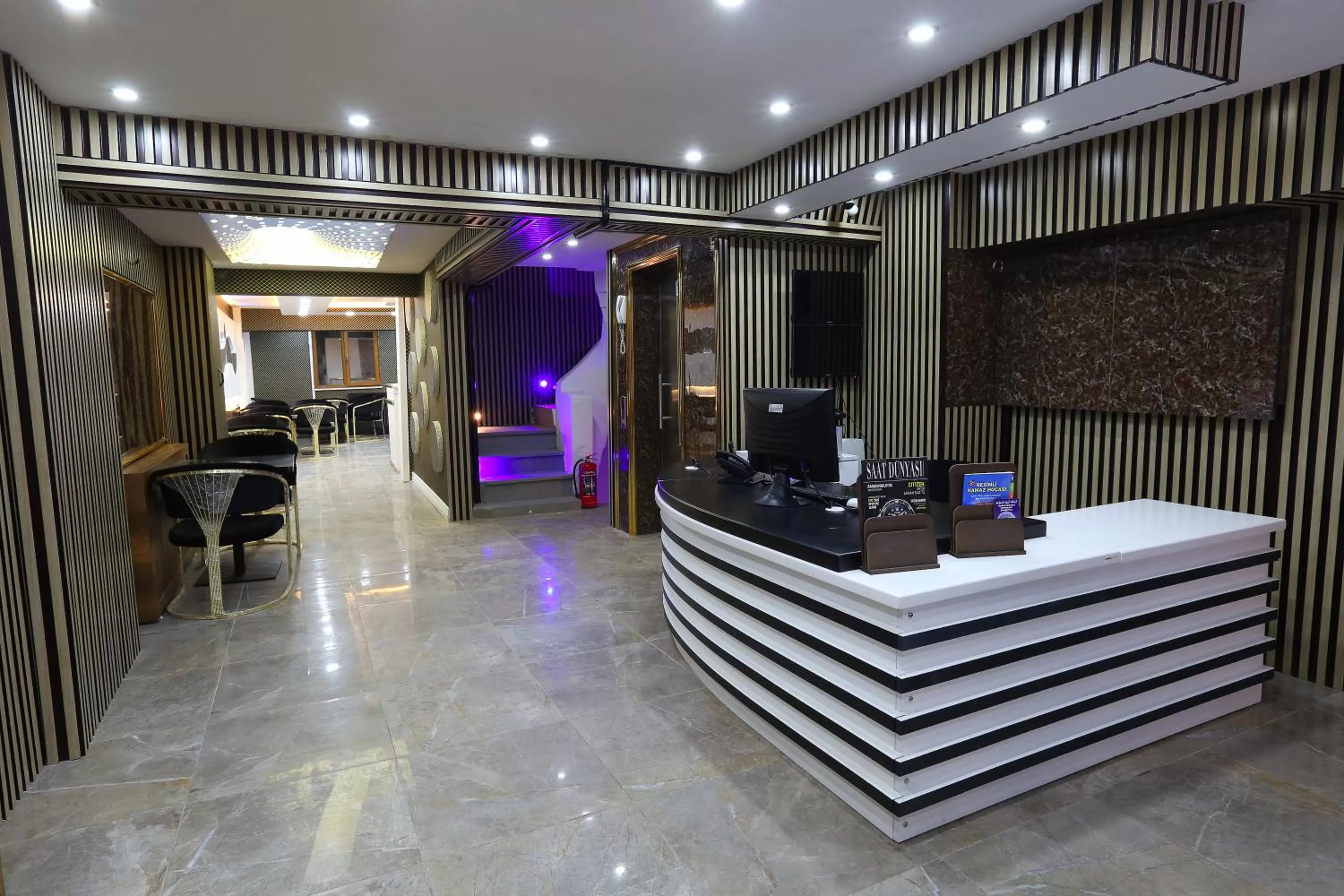 Lobby or reception in Nişantaşı Diamond Hotel
