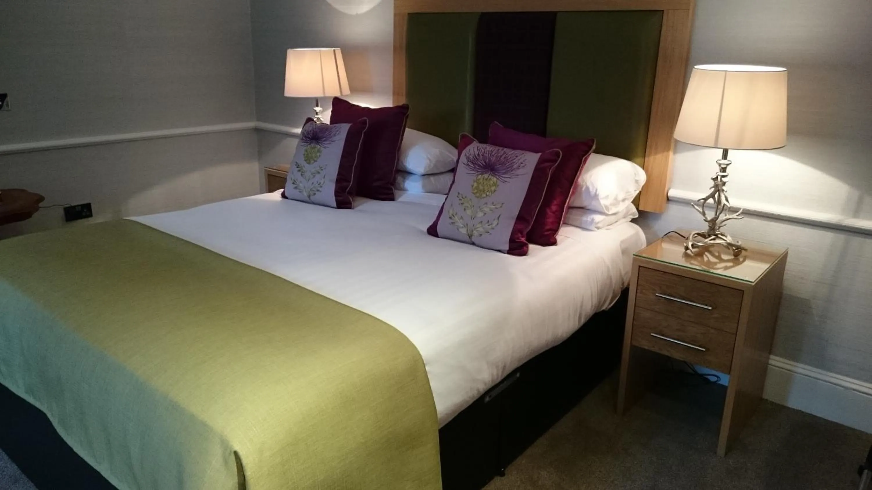 Bedroom, Bed in Craigmonie Hotel Inverness by Compass Hospitality