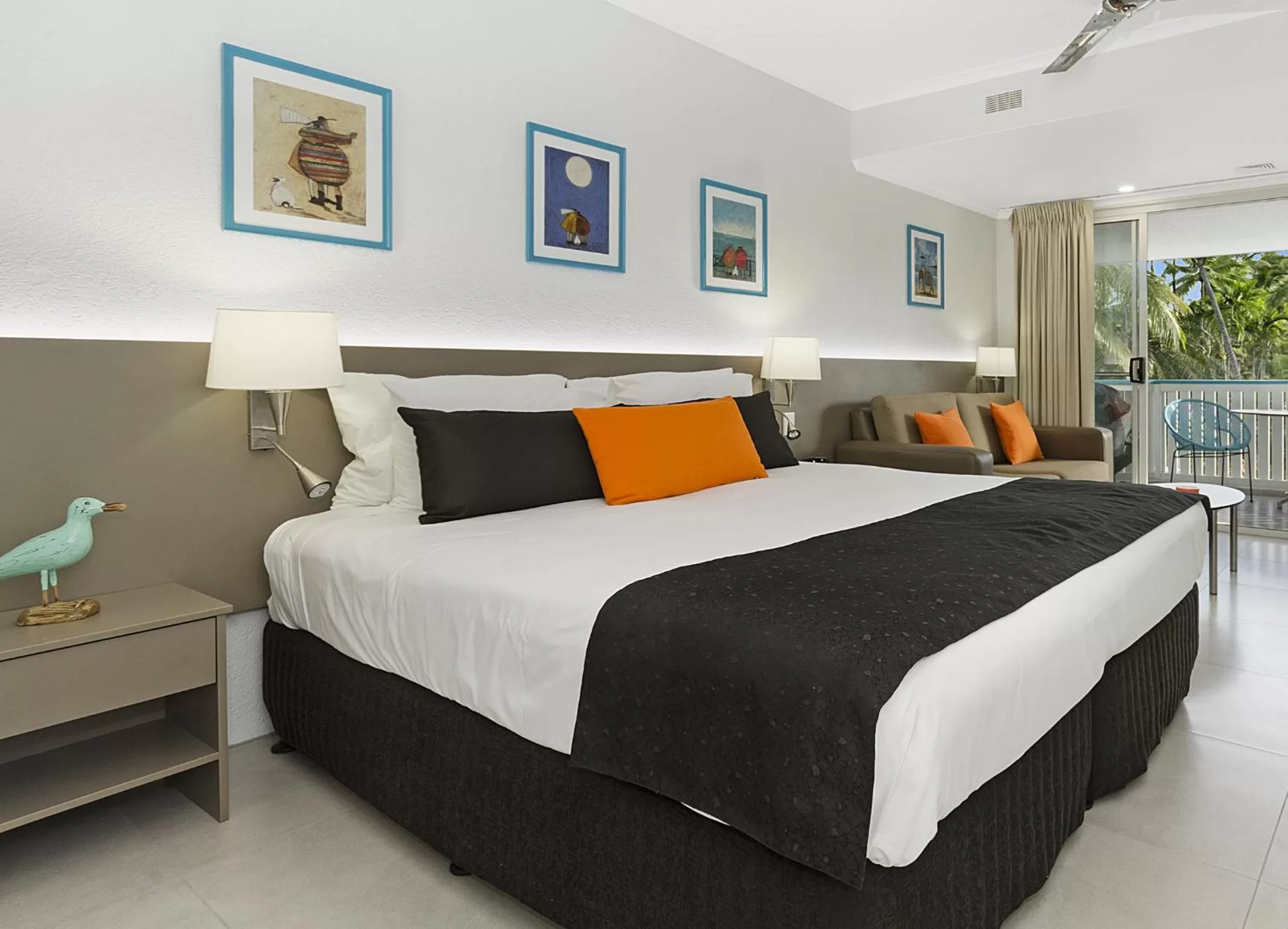 Superior Studio Apartment with Partial Sea View - First Floor in By The Sea Port Douglas