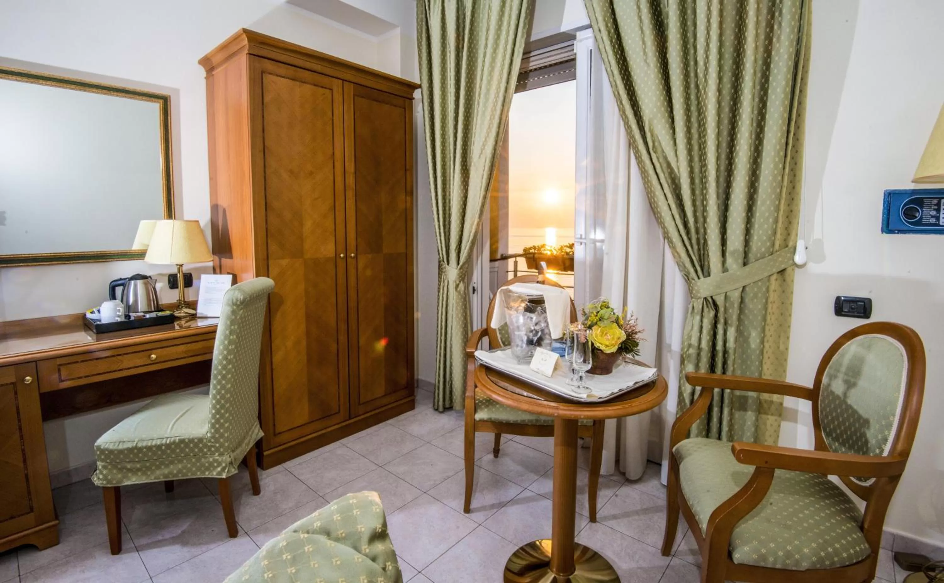 Balcony/Terrace in Grand Hotel Victoria